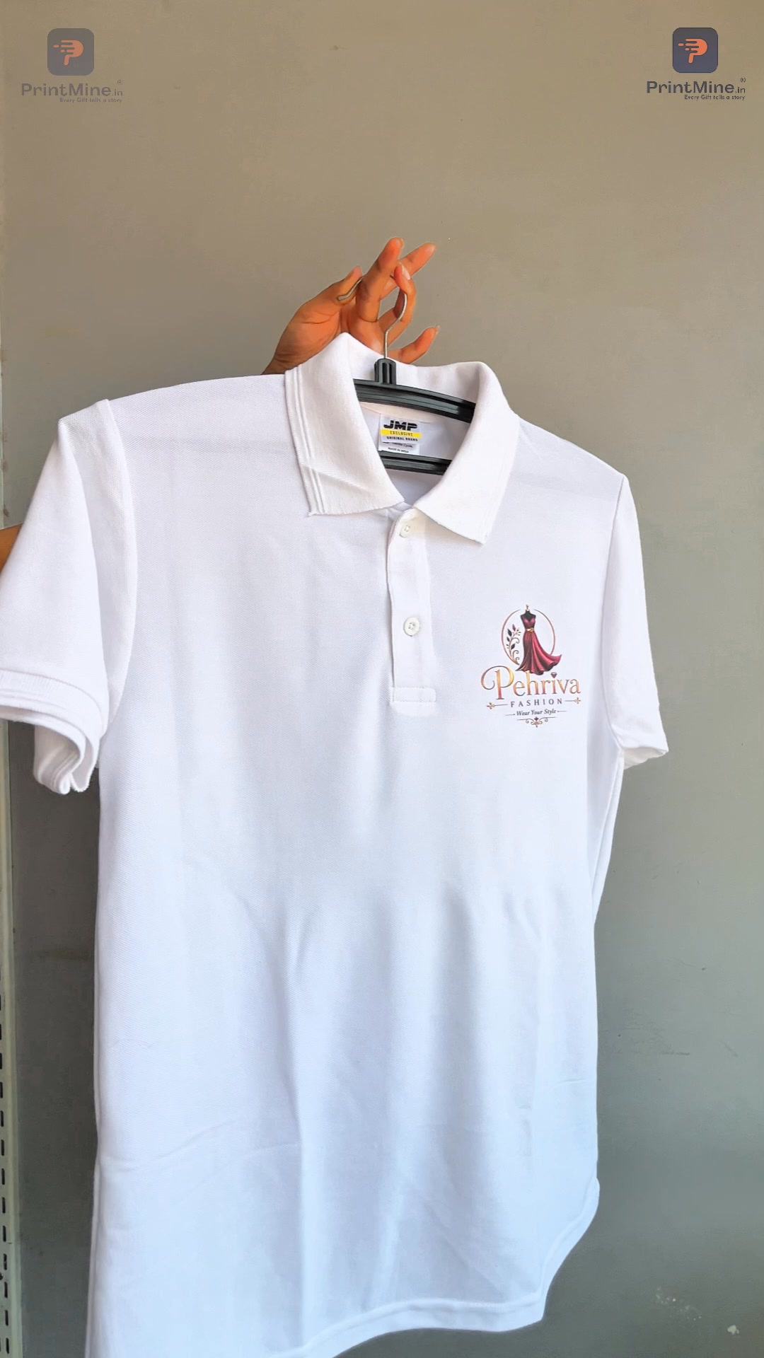 PrintMine Facebook ad: Logo Printed Polo T-Shirts - MOQ 2 Pcs