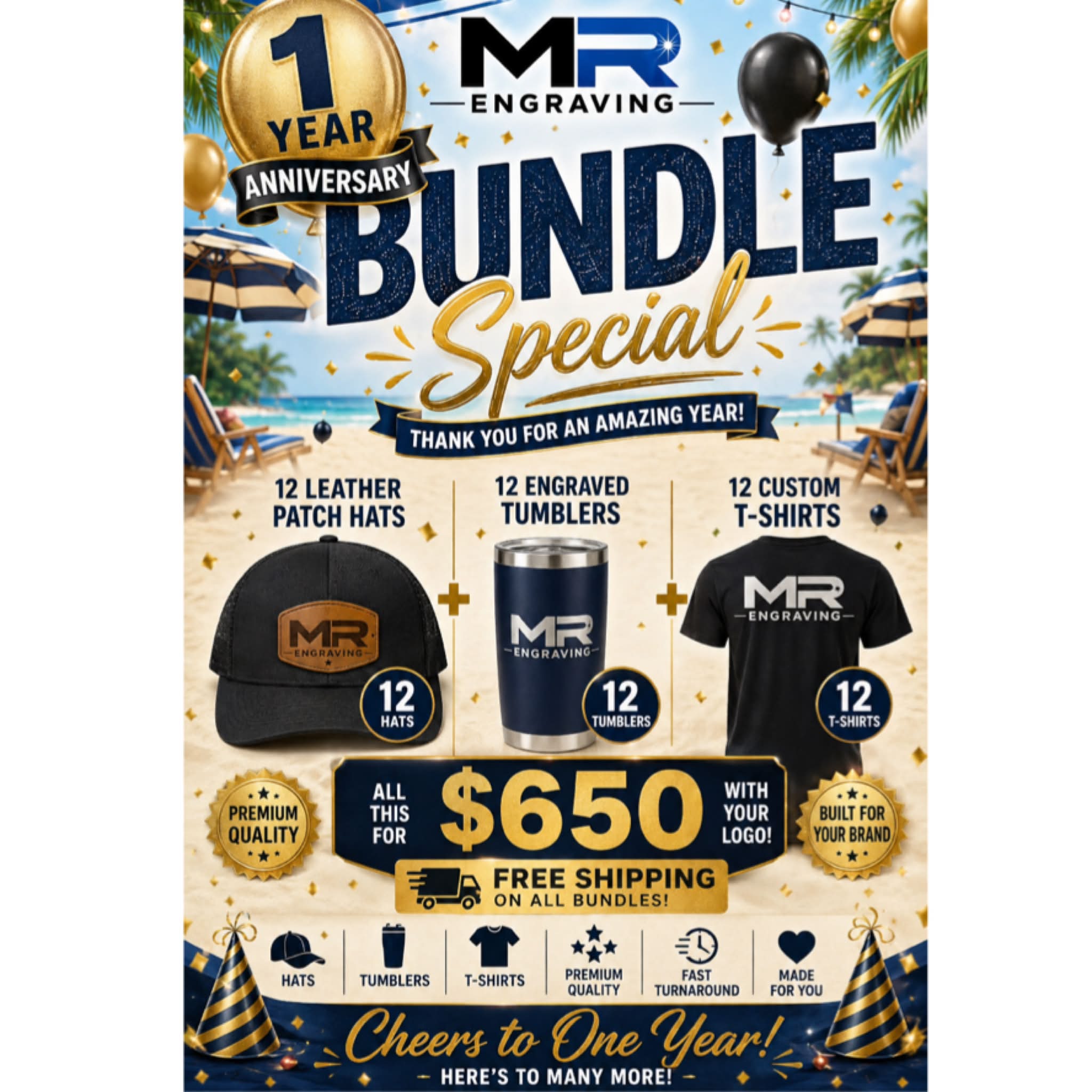MR Engraving LLC Facebook ad