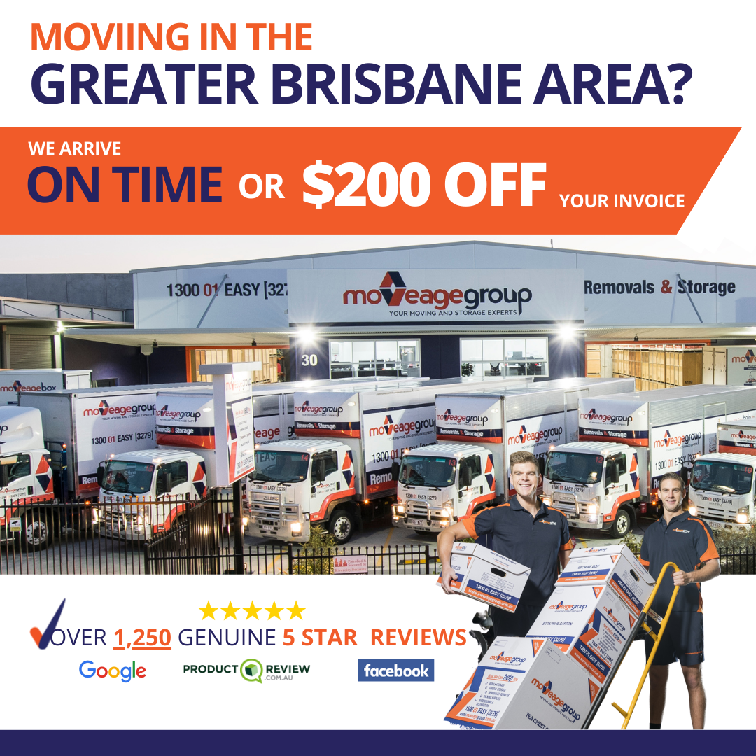 Moveage Group Facebook ad from May 5, 2025