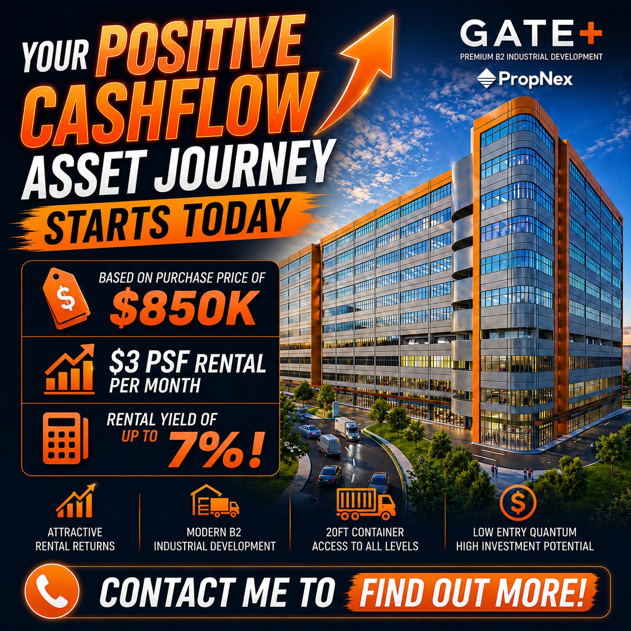 Gate Plus B2 Industrial Facebook ad: LAST FEW GATE+ UNITS LEFT
