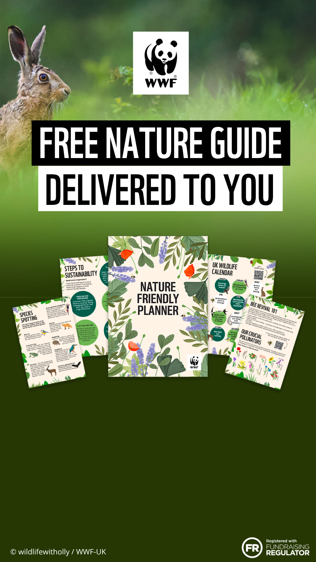 WWF UK Facebook ad