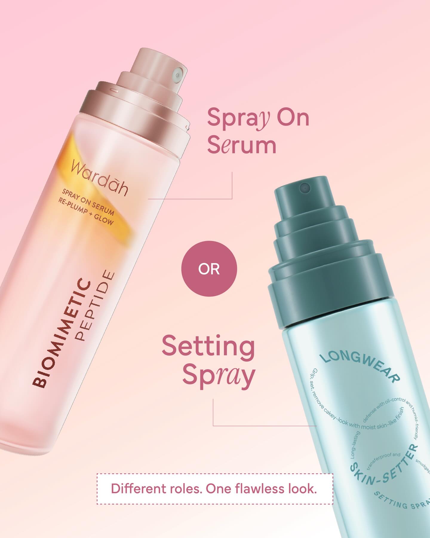 Wardah Cosmetics Facebook ad