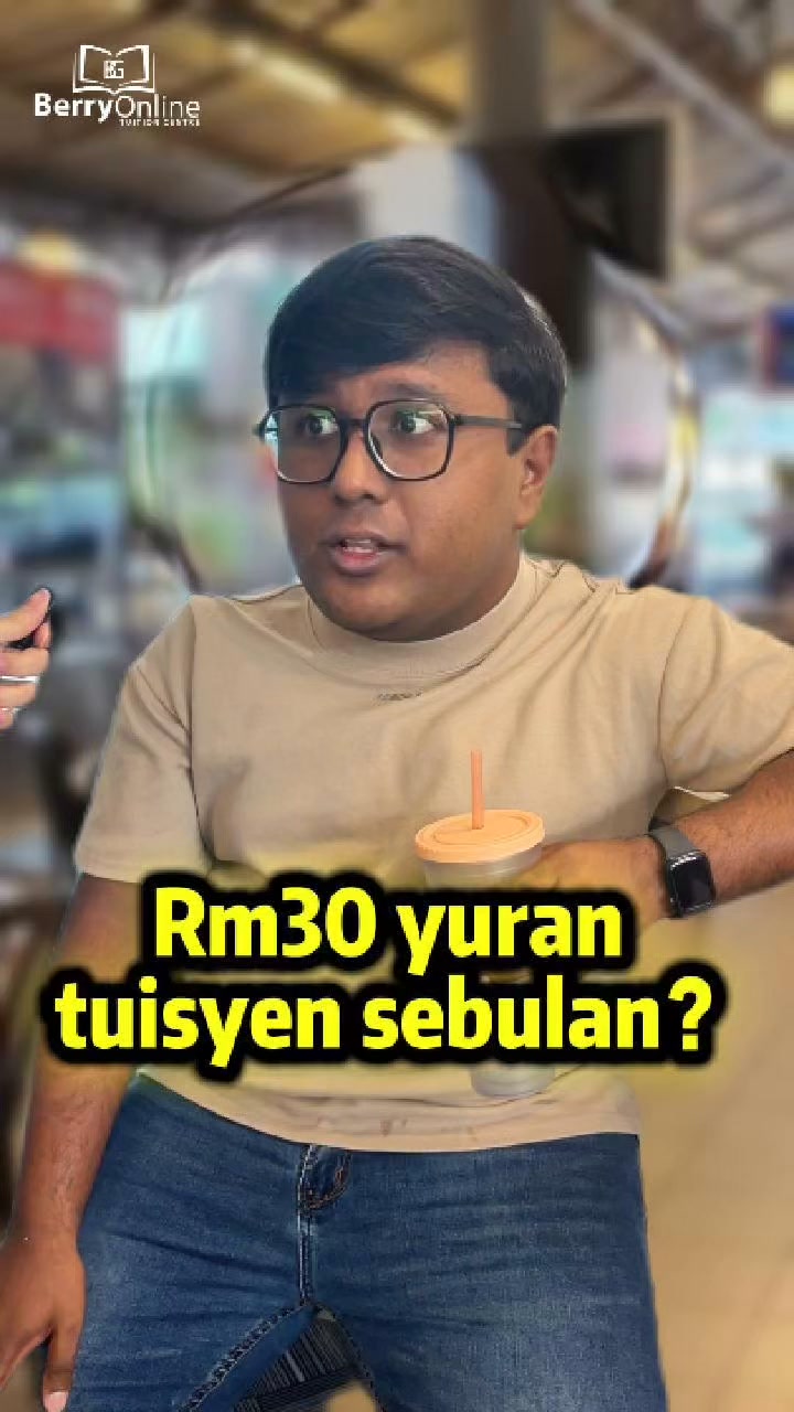 Berry Online Tuition Class Facebook ad: Kepada yang dikasihi