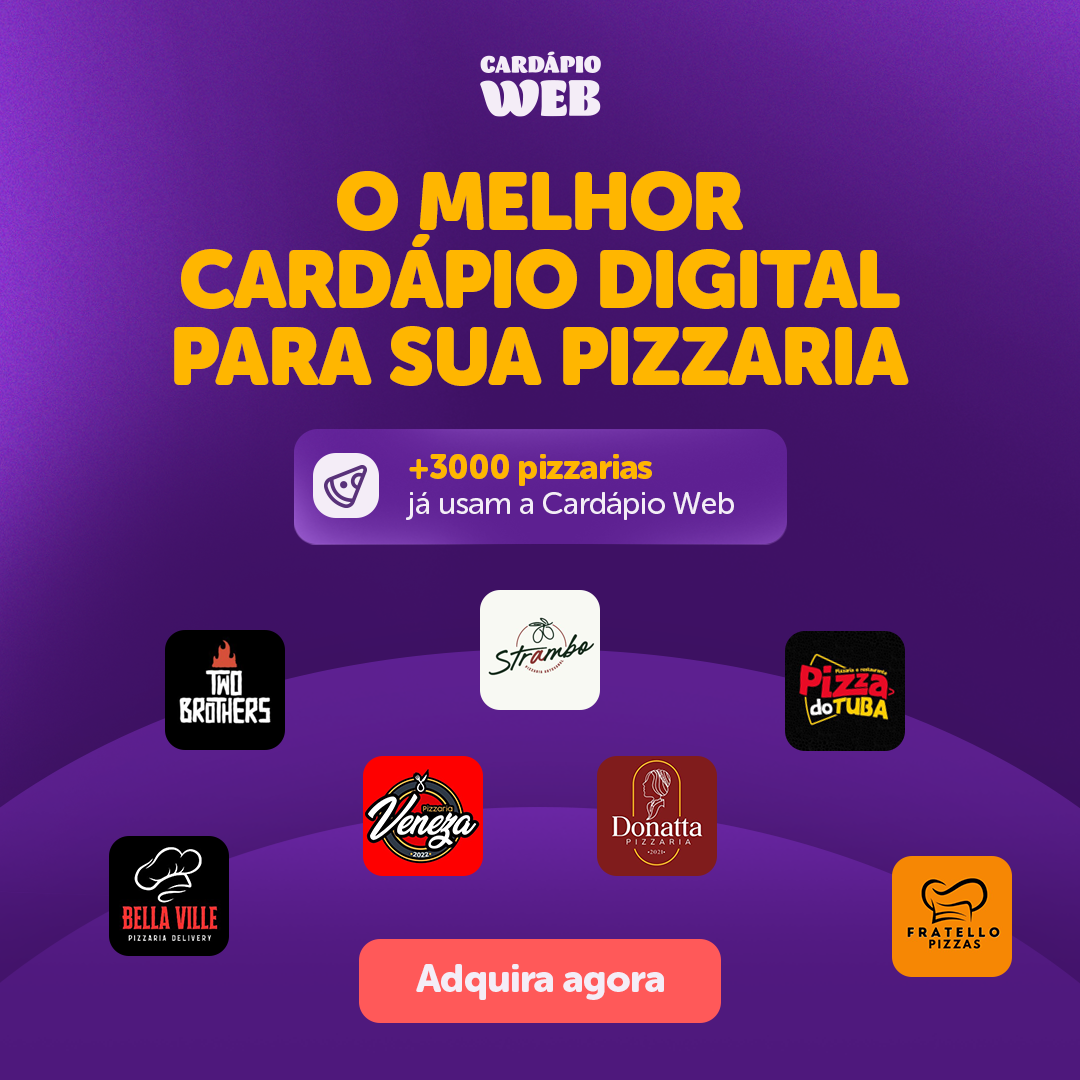 Cardápio Web Facebook ad