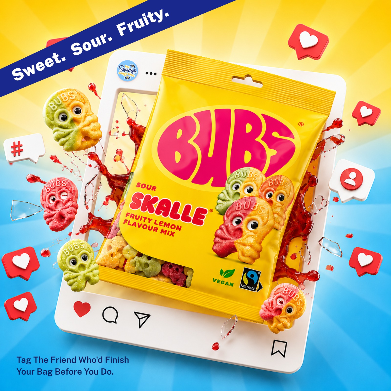 Swedish Candy Land Facebook ad