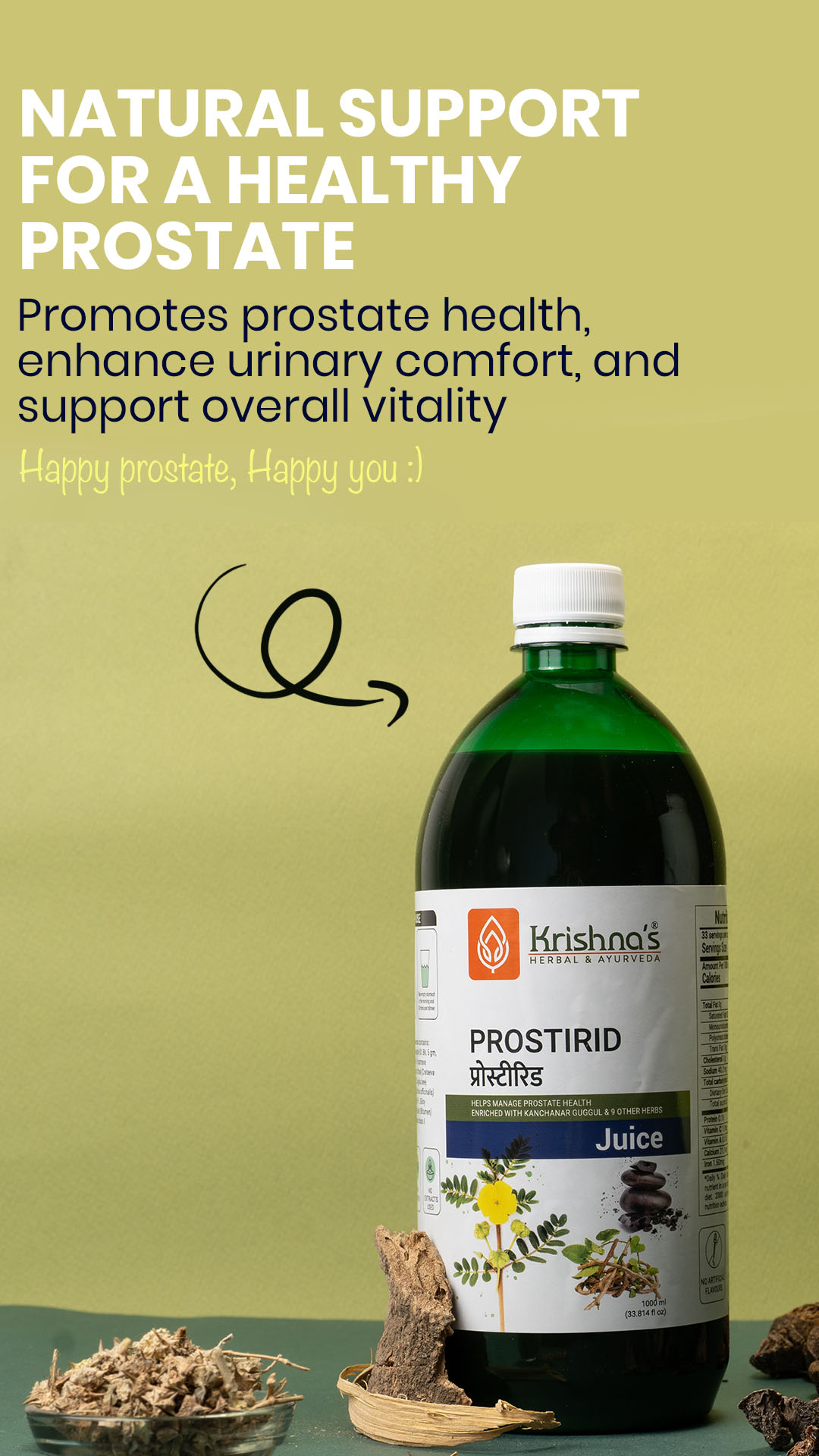 Krishna's Herbal & Ayurveda Facebook ad