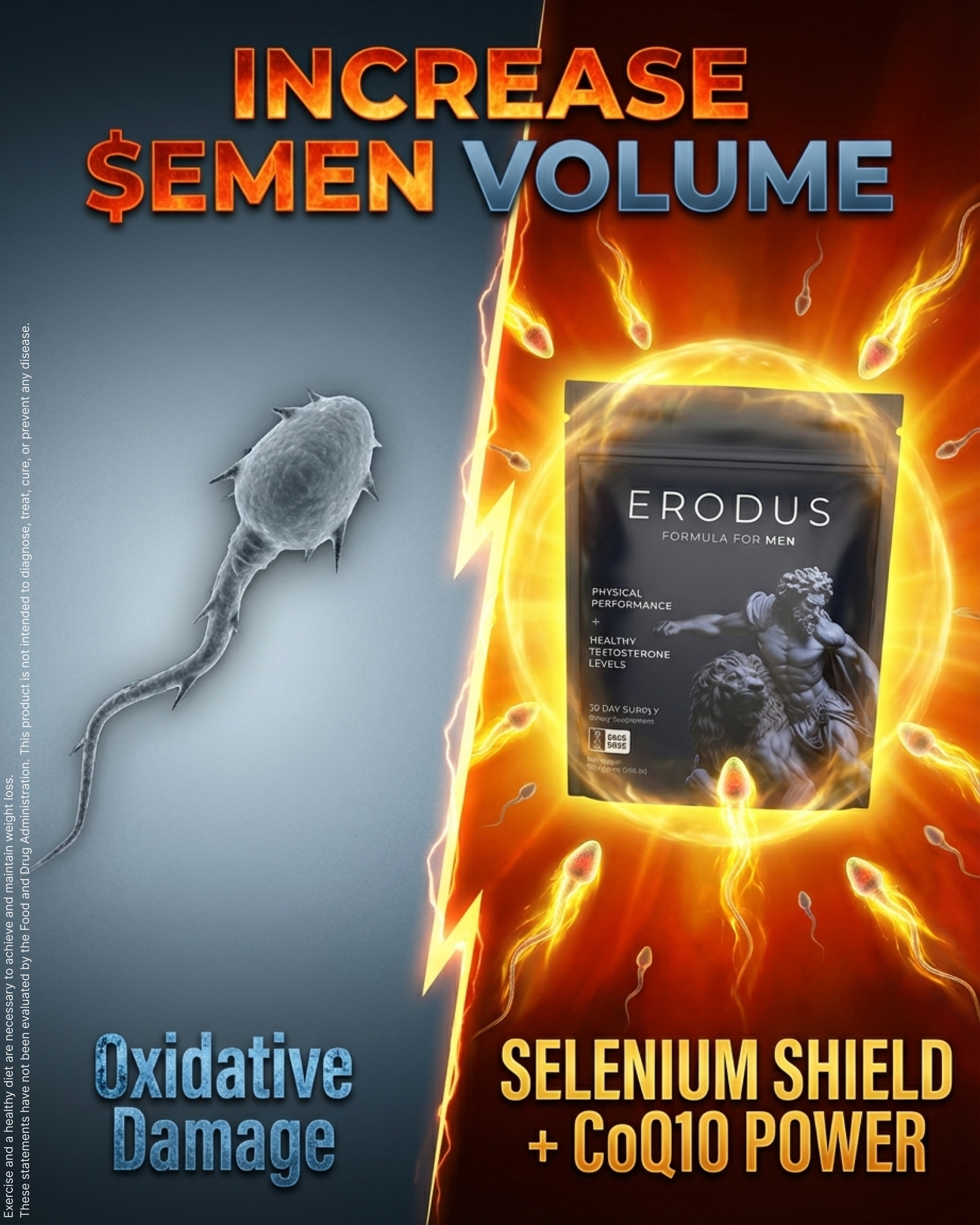 Erodus Formula For Men Facebook ad