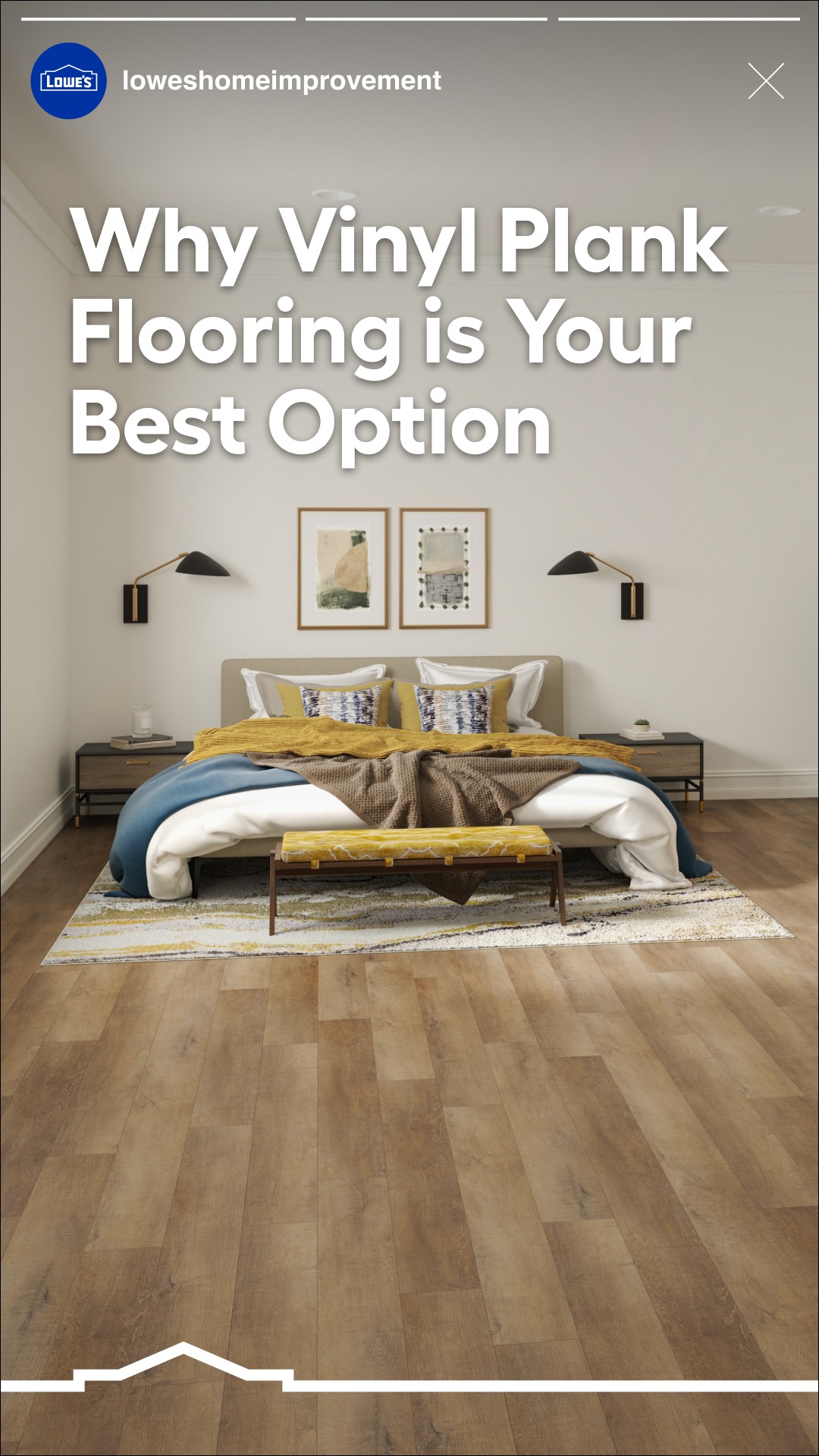 Lowe's Home Improvement Facebook ad