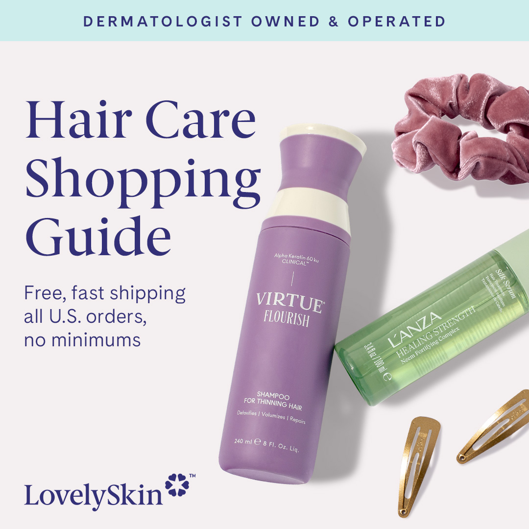 LovelySkin.com Facebook ad: LovelySkin Skincare & Beauty Sale