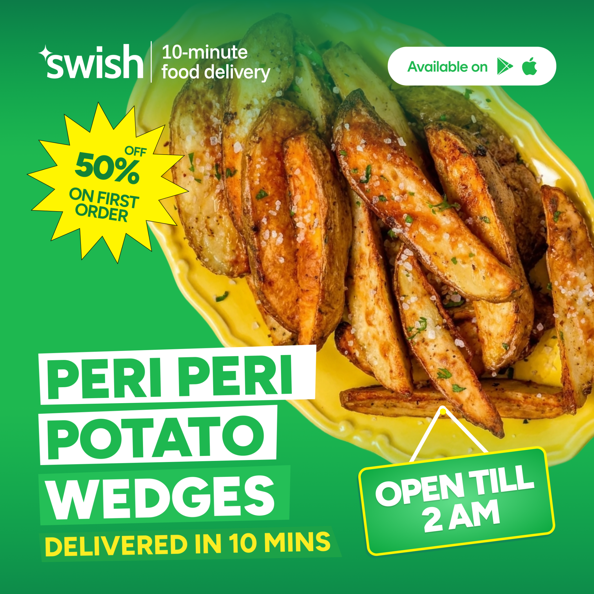 Swish Now Facebook ad