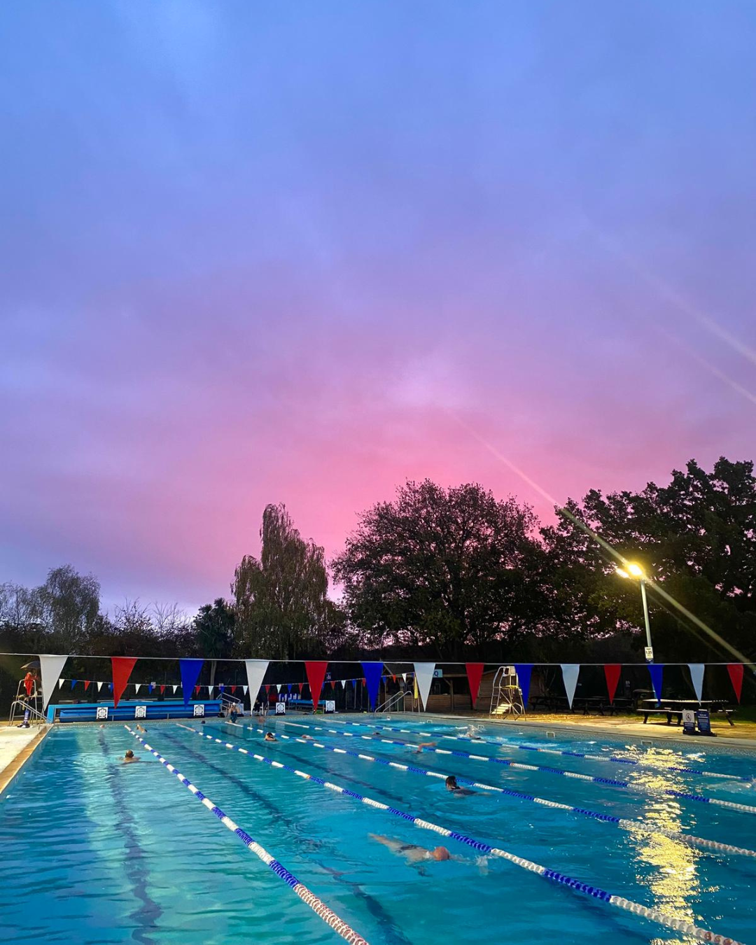 Hampton Pool Facebook ad: Late-Night Swimming at Hampton Pool