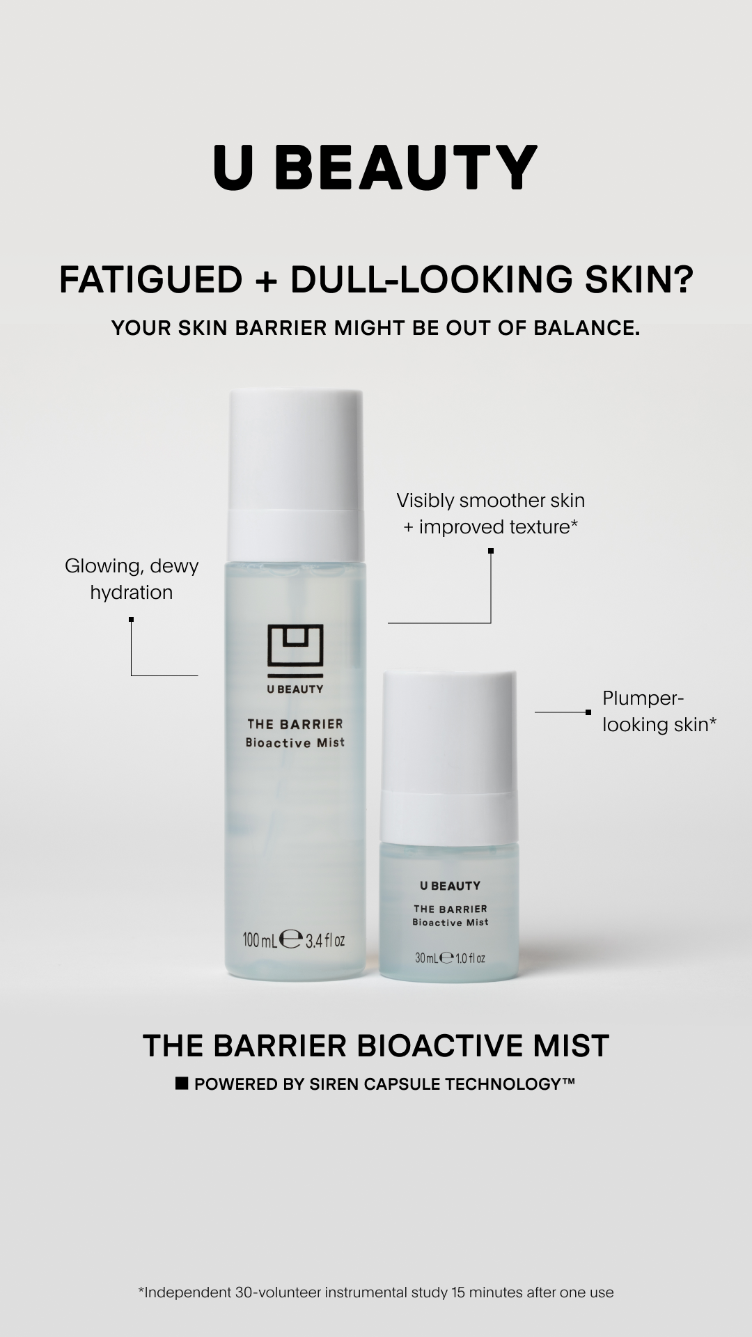 U Beauty Skincare Facebook ad from Mar 3, 2026