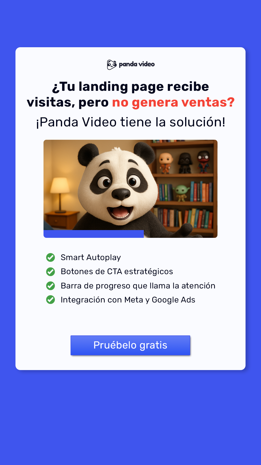 Panda Video Facebook ad