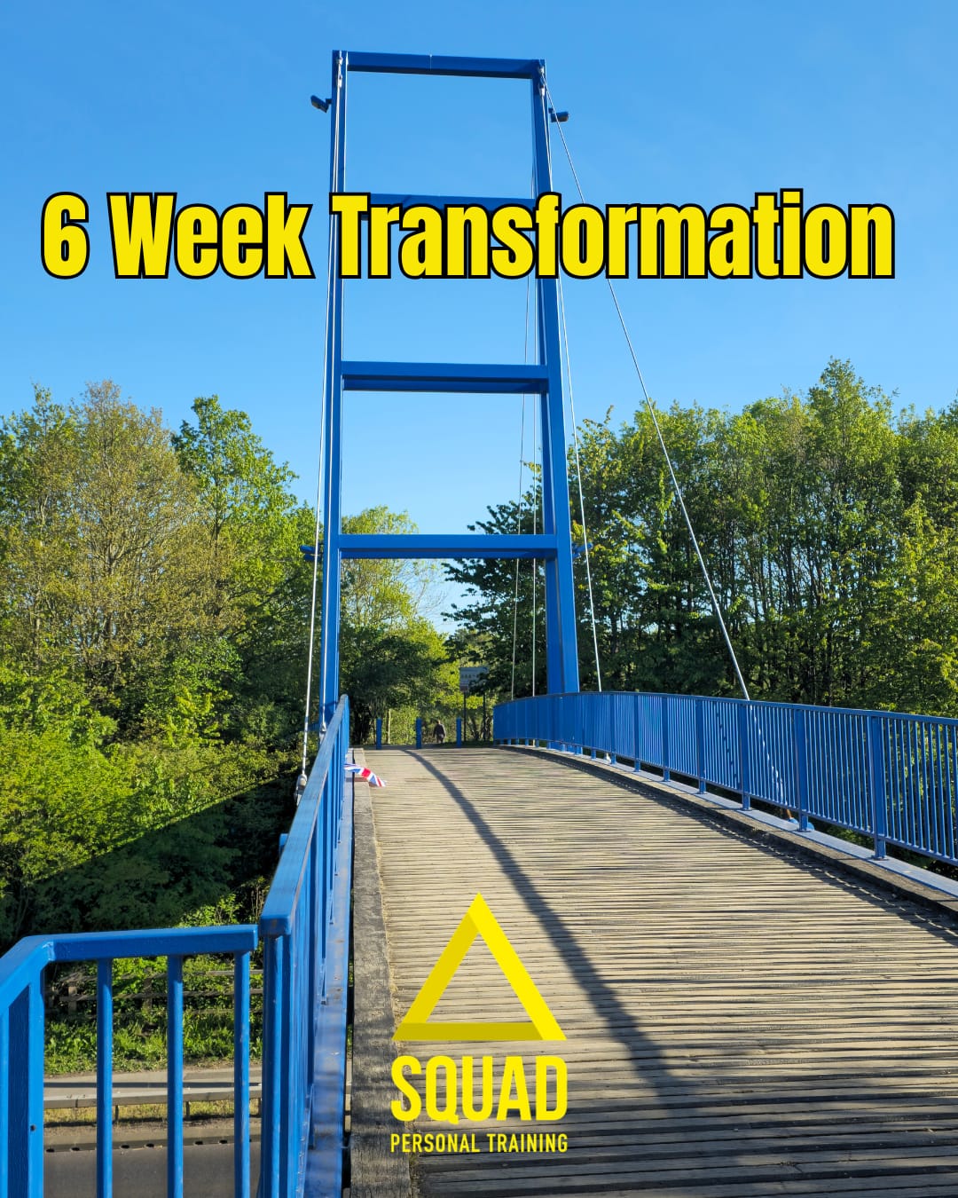 Squad Personal Training Facebook ad: 6-Week TRANSFORMATION