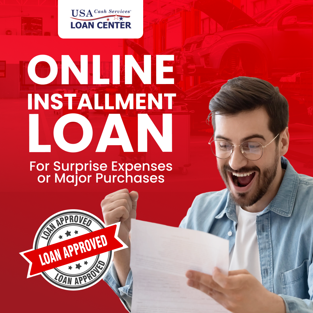 USA Cash Services Facebook ad