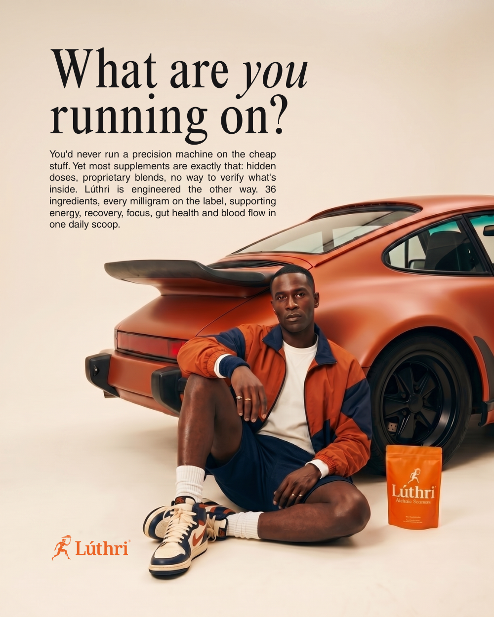 Lúthri Athletics Facebook ad