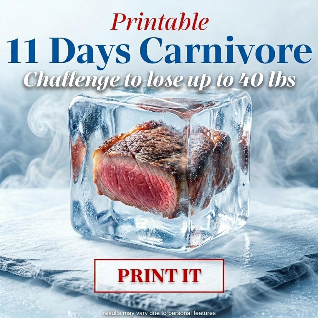 No Carbs Challenge Facebook ad