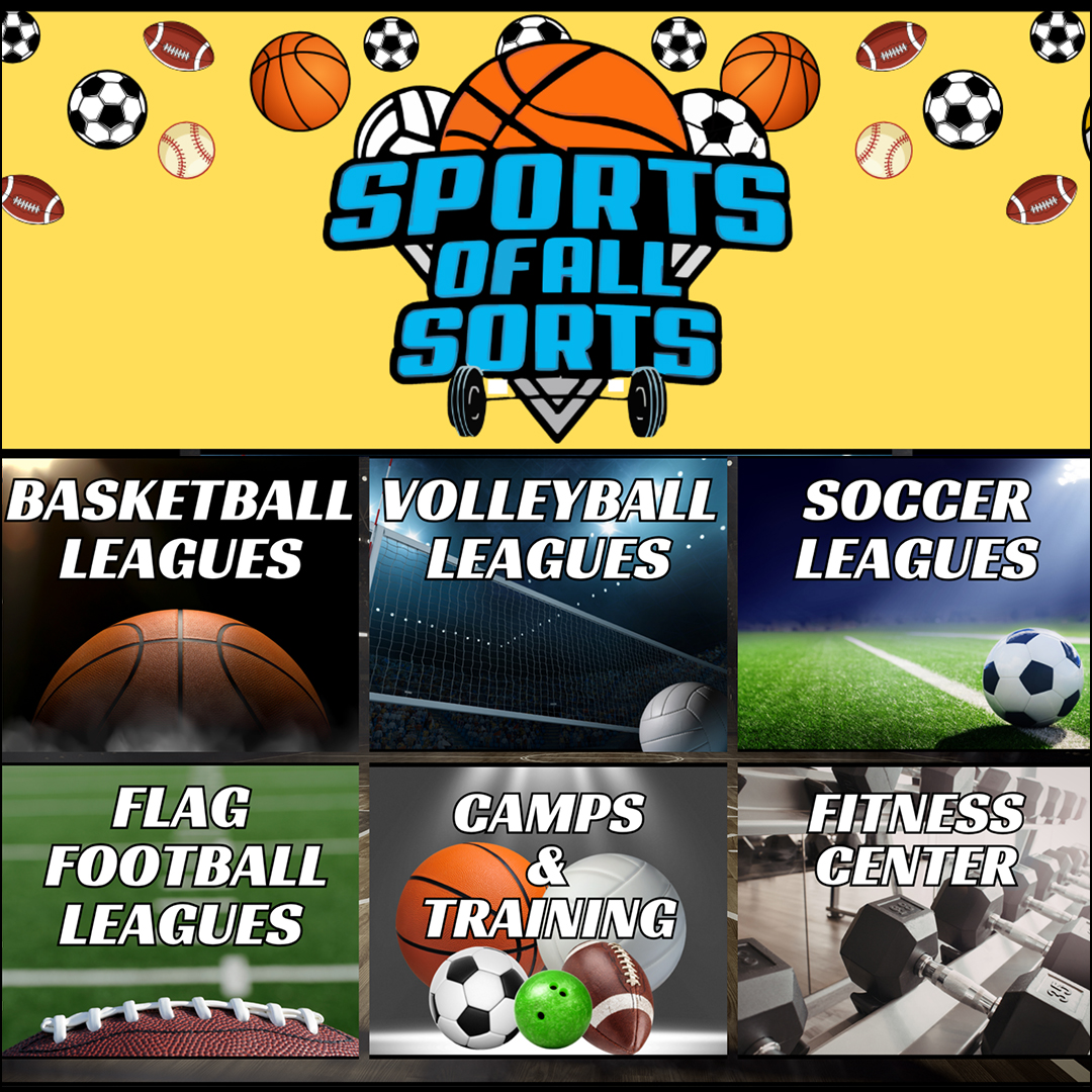 Sports Of All Sorts Facebook ad: Leagues, Camps & Fitness for Every Athlete