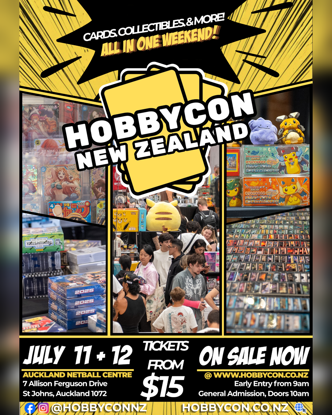 HobbyCon New Zealand Facebook ad
