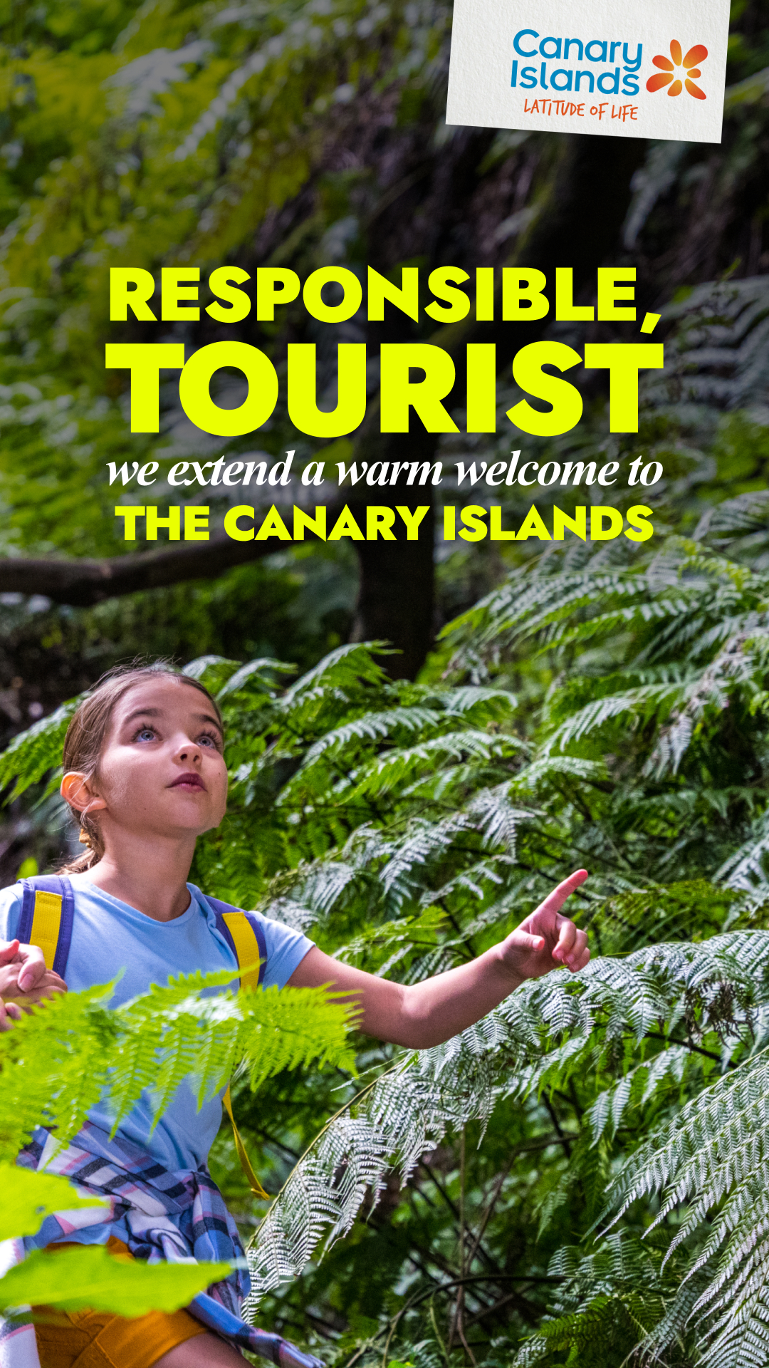 Canary Islands Facebook ad