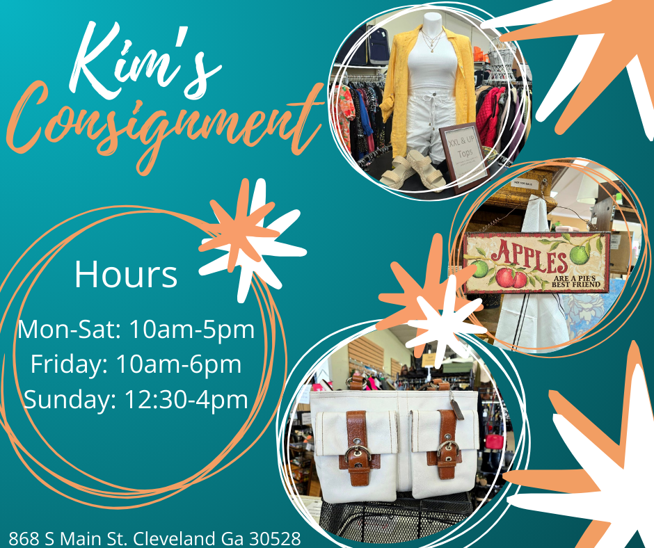 Kim's Consignment Facebook ad: Kim's has a great selection of home goods…