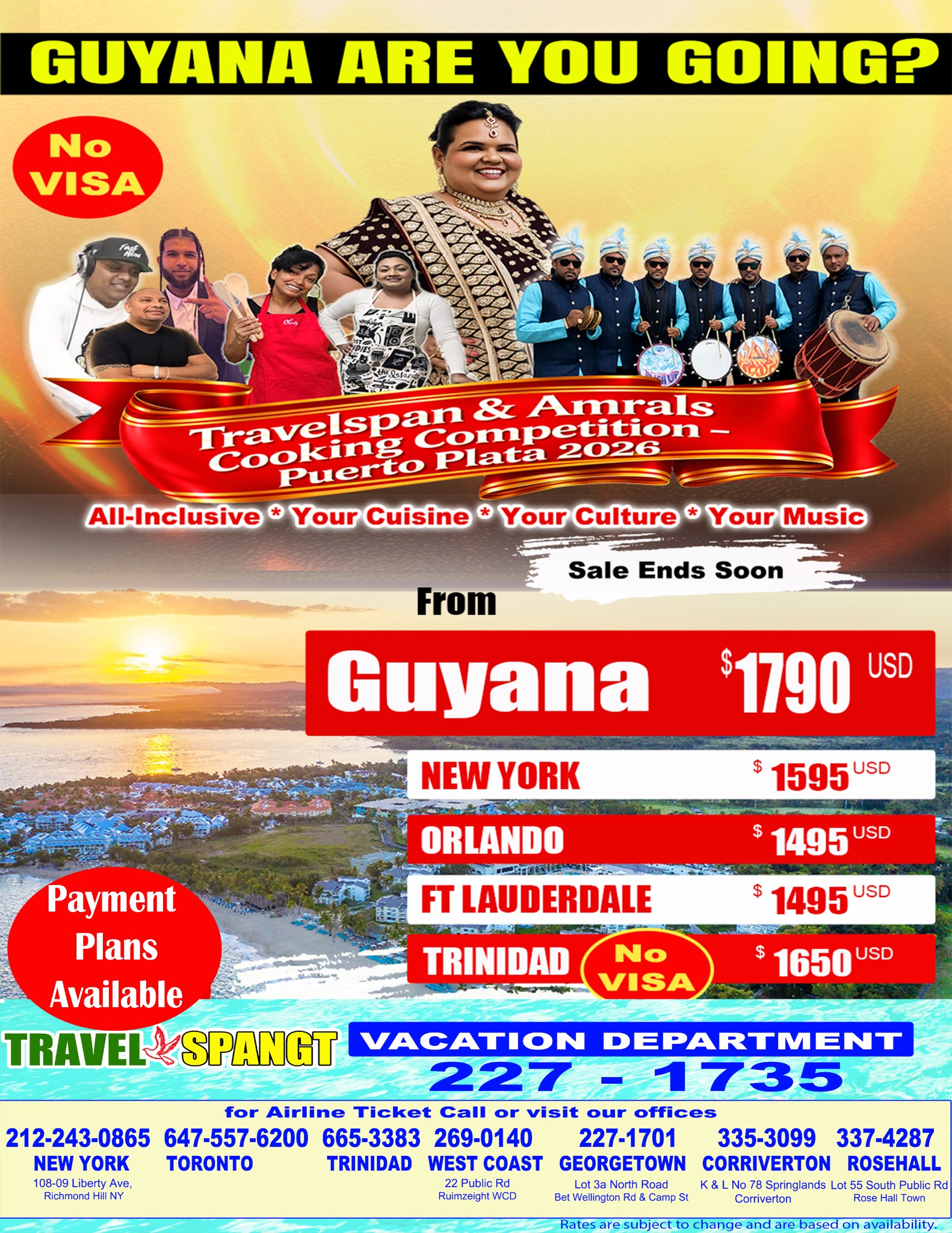 Travelspangt Inc Facebook ad