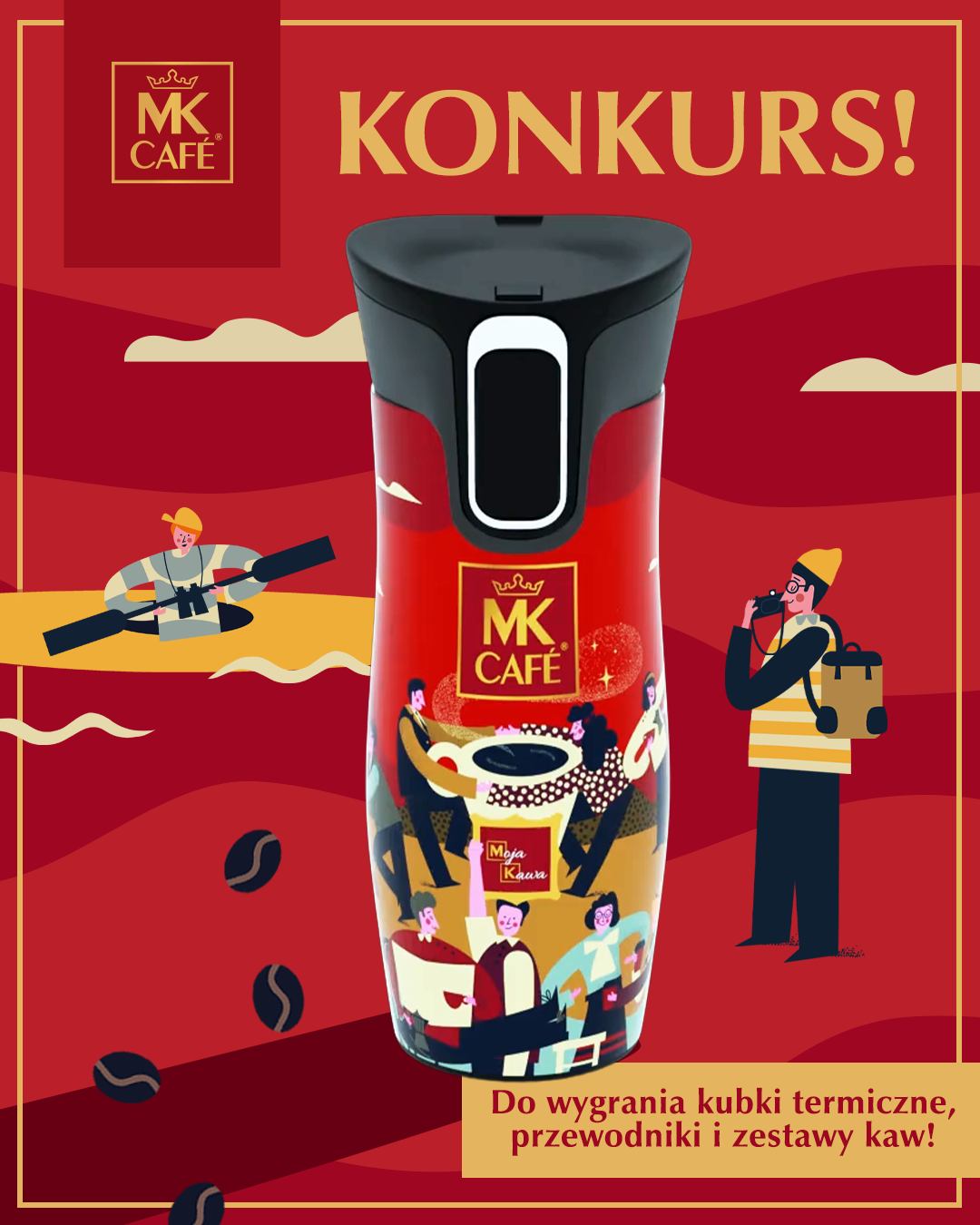 MK Cafe. Polecana przez baristów Facebook ad: KONKURS MK Café