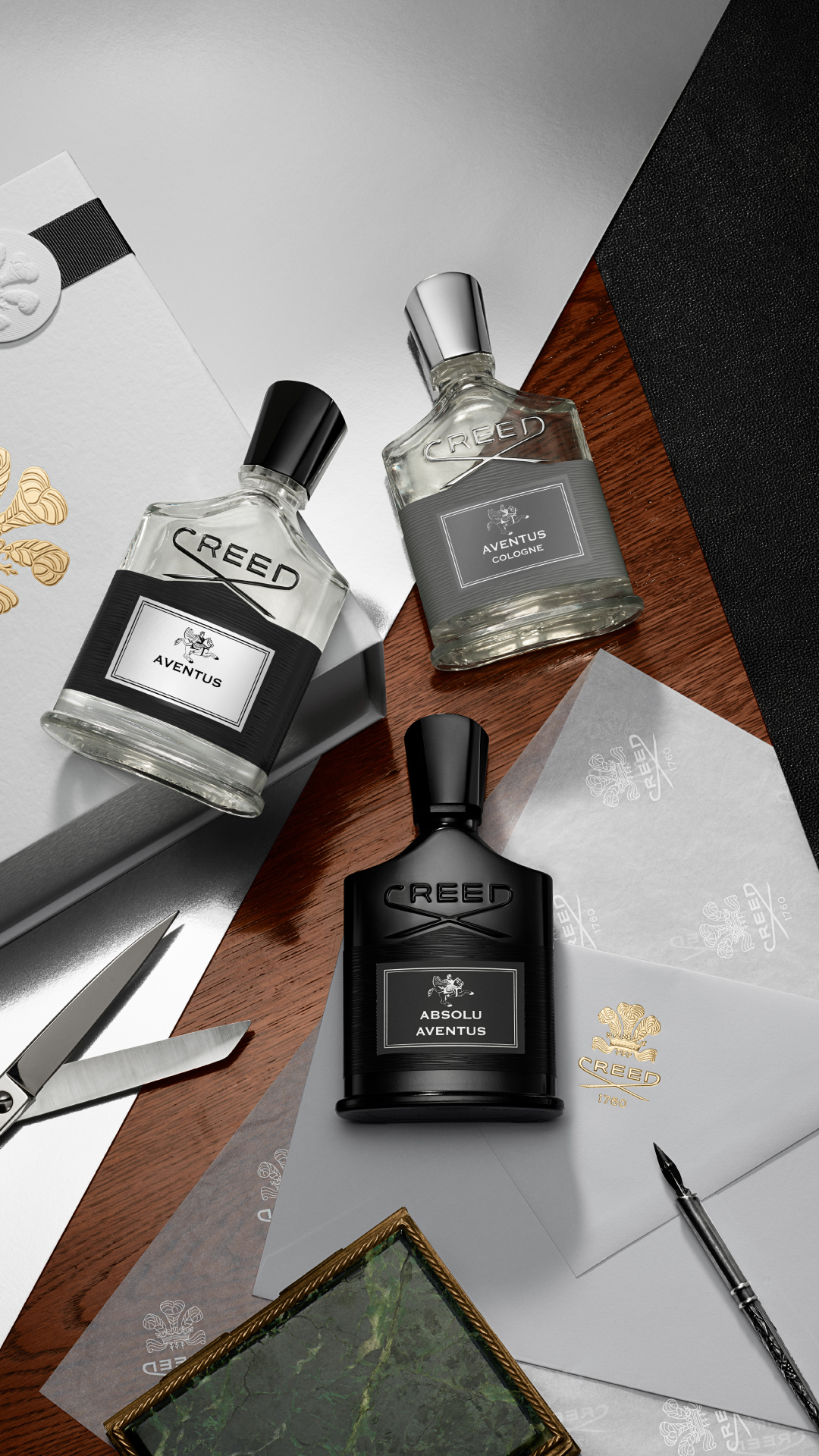 Creed Fragrance Facebook ad