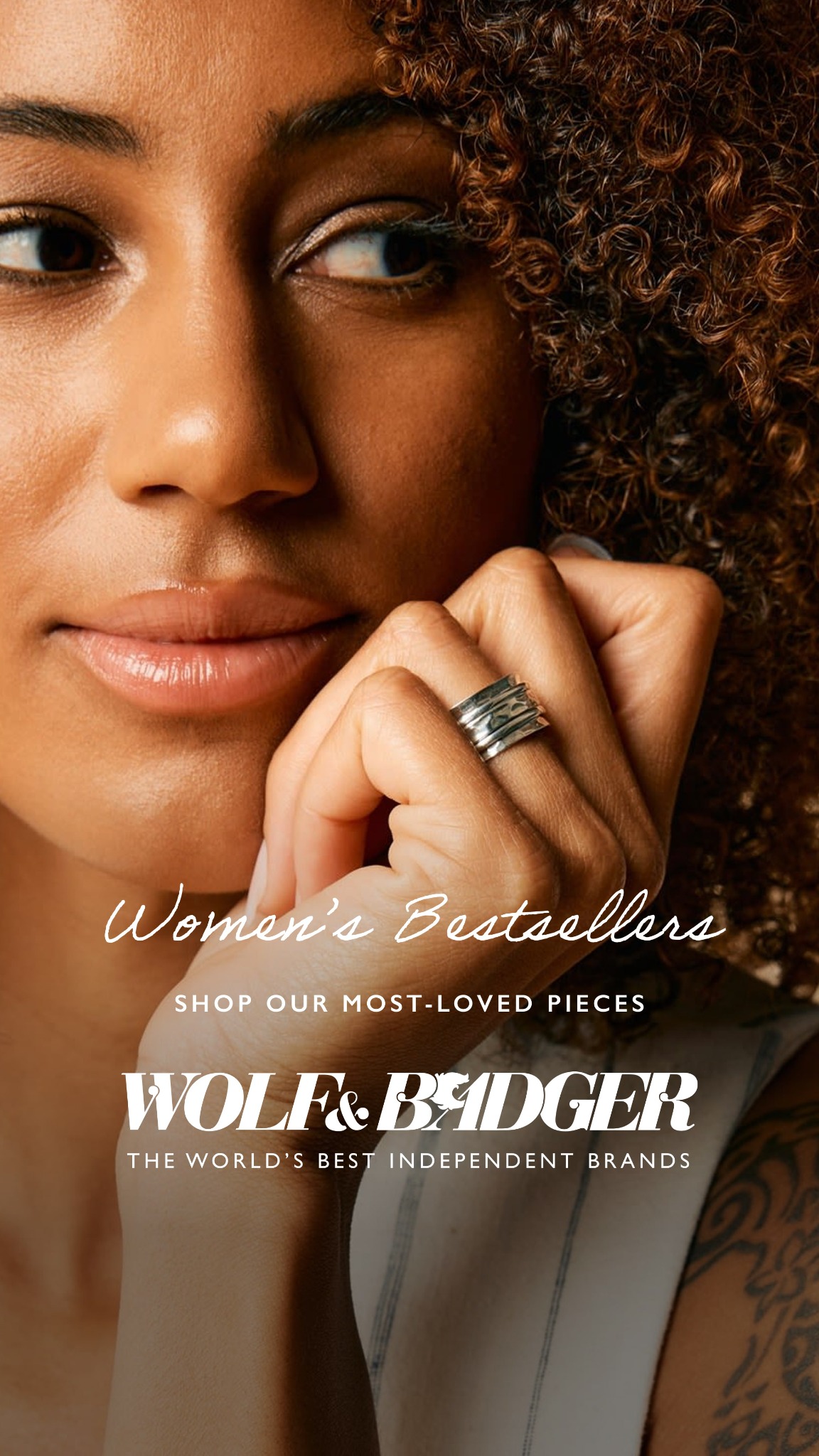 Wolf & Badger Facebook ad