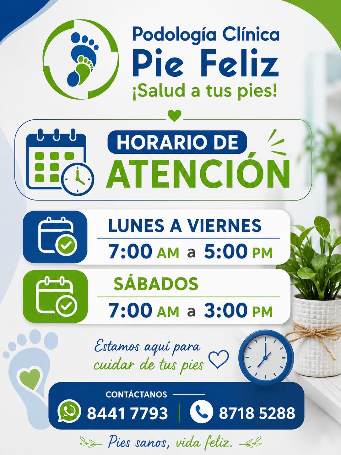 Podología Clínica Pies Feliz Facebook ad: Especialista en el cuido y salud del pies…