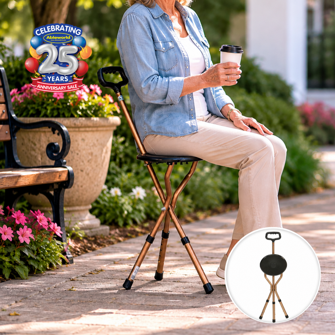 Ableworld Facebook ad: Make daily life simpler and more comfortable