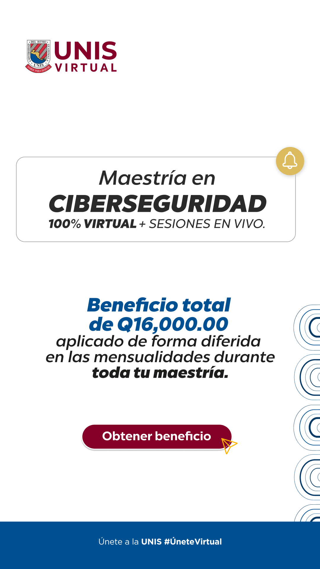 Unis virtual Facebook ad from Aug 4, 2026