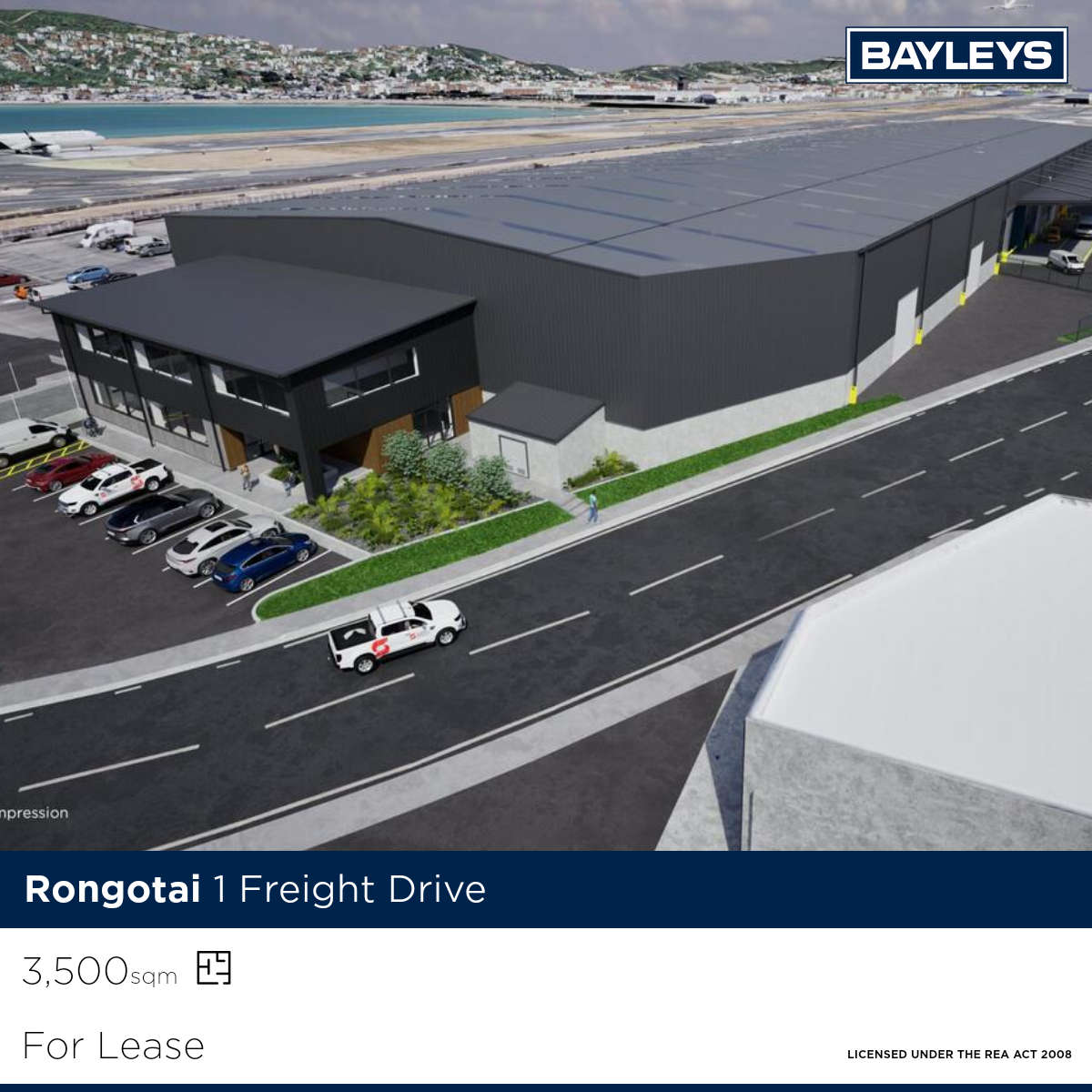 Bayleys Commercial Wellington Facebook ad from Aug 6, 2026