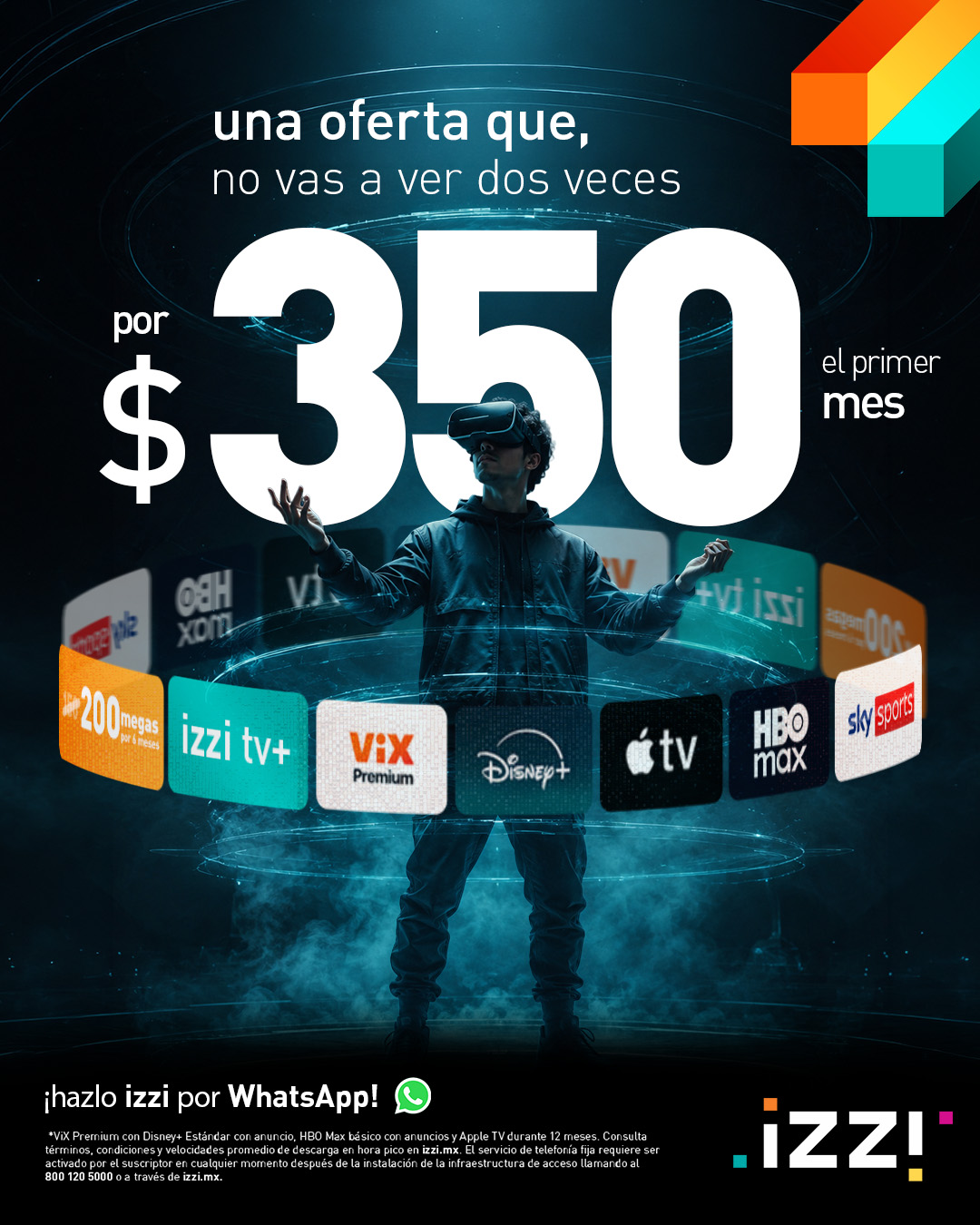 izzi telecom Facebook ad