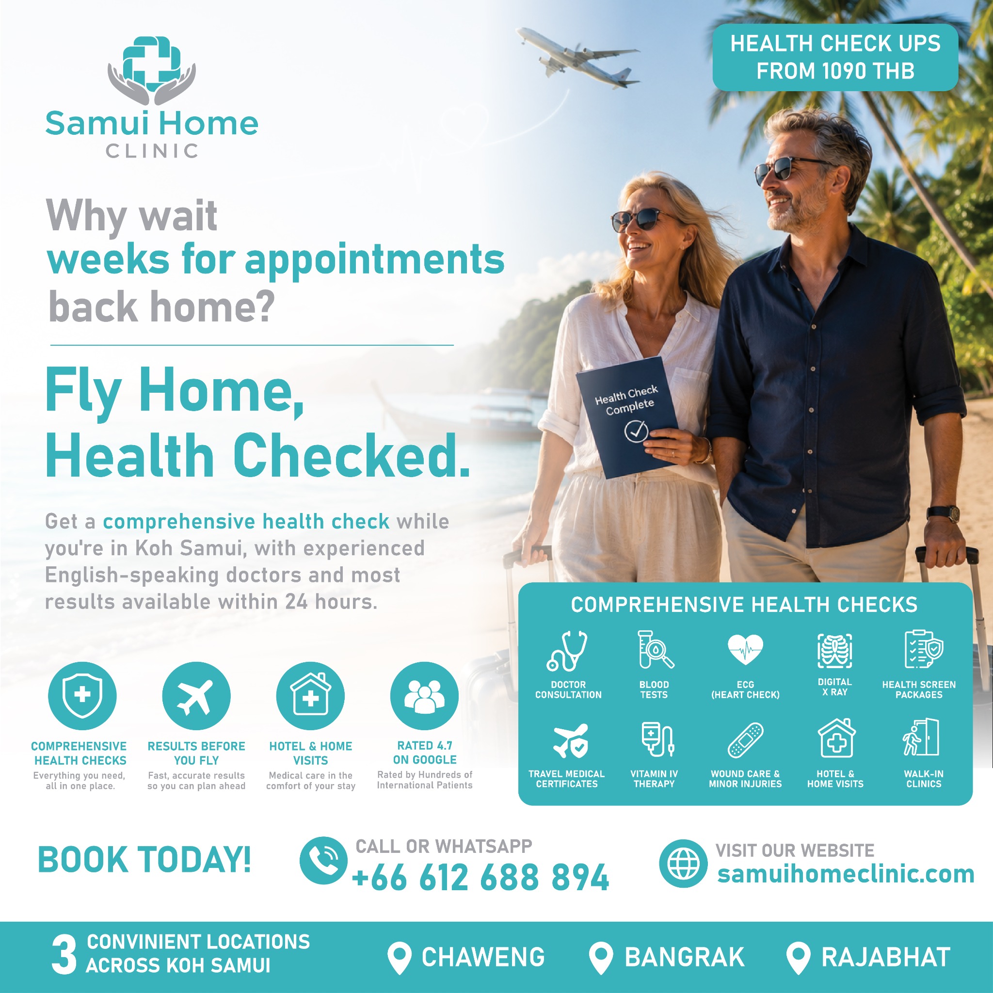 Samui Home Clinic Facebook ad