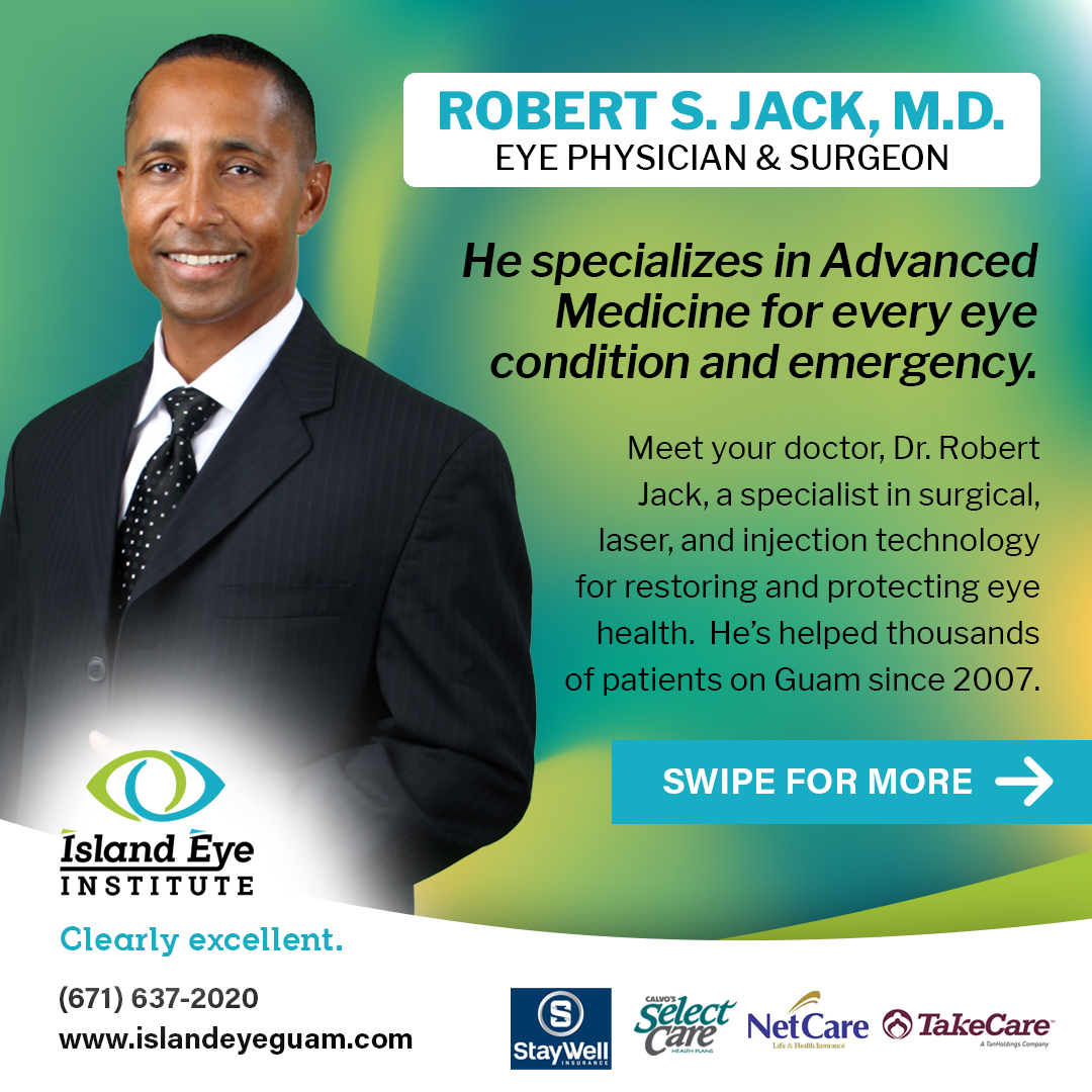 Island Eye Institute Facebook ad