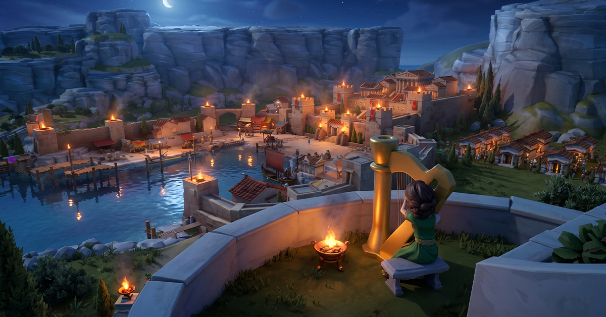 Heroes of History Facebook ad: Your peaceful empire awaits