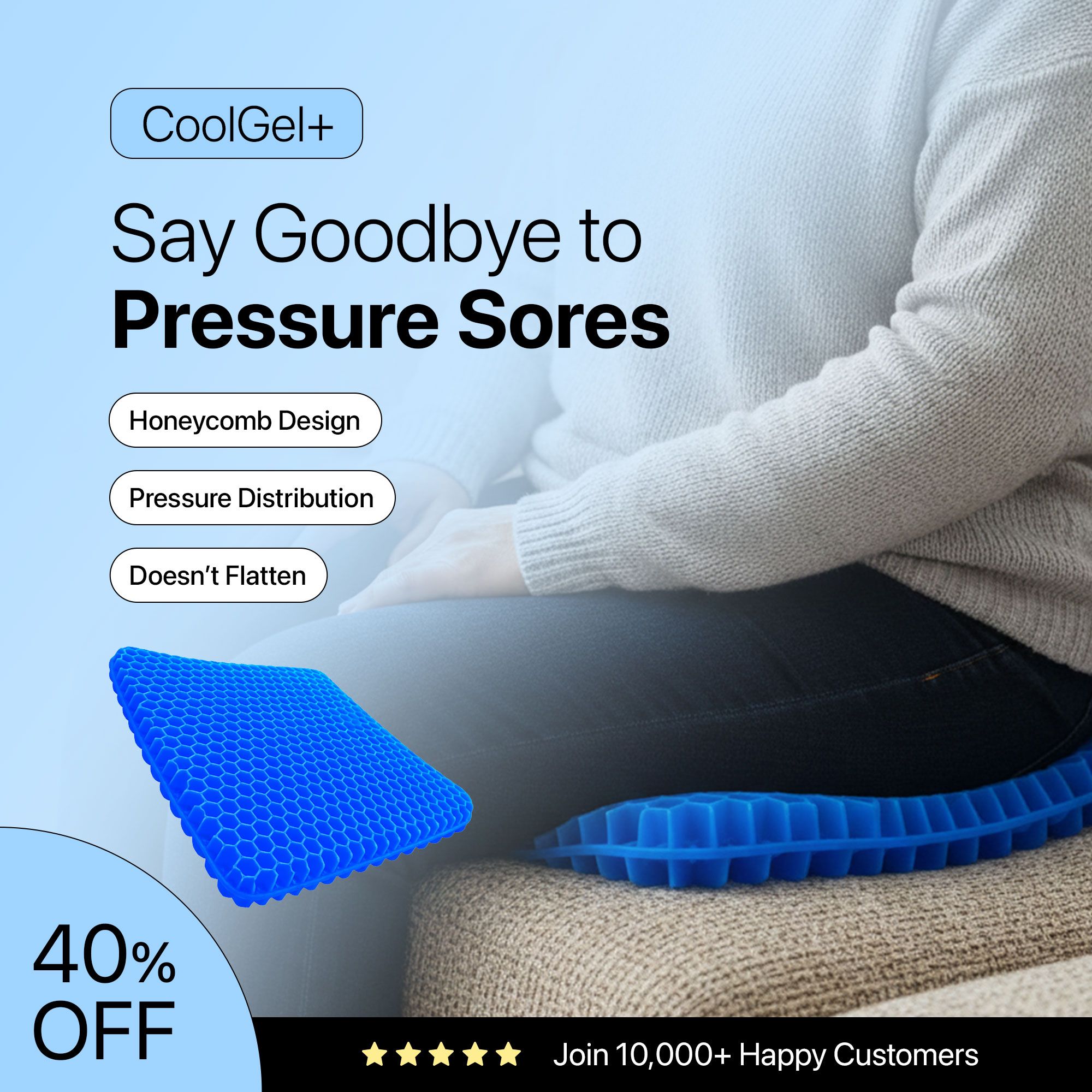 ComforaX Facebook ad