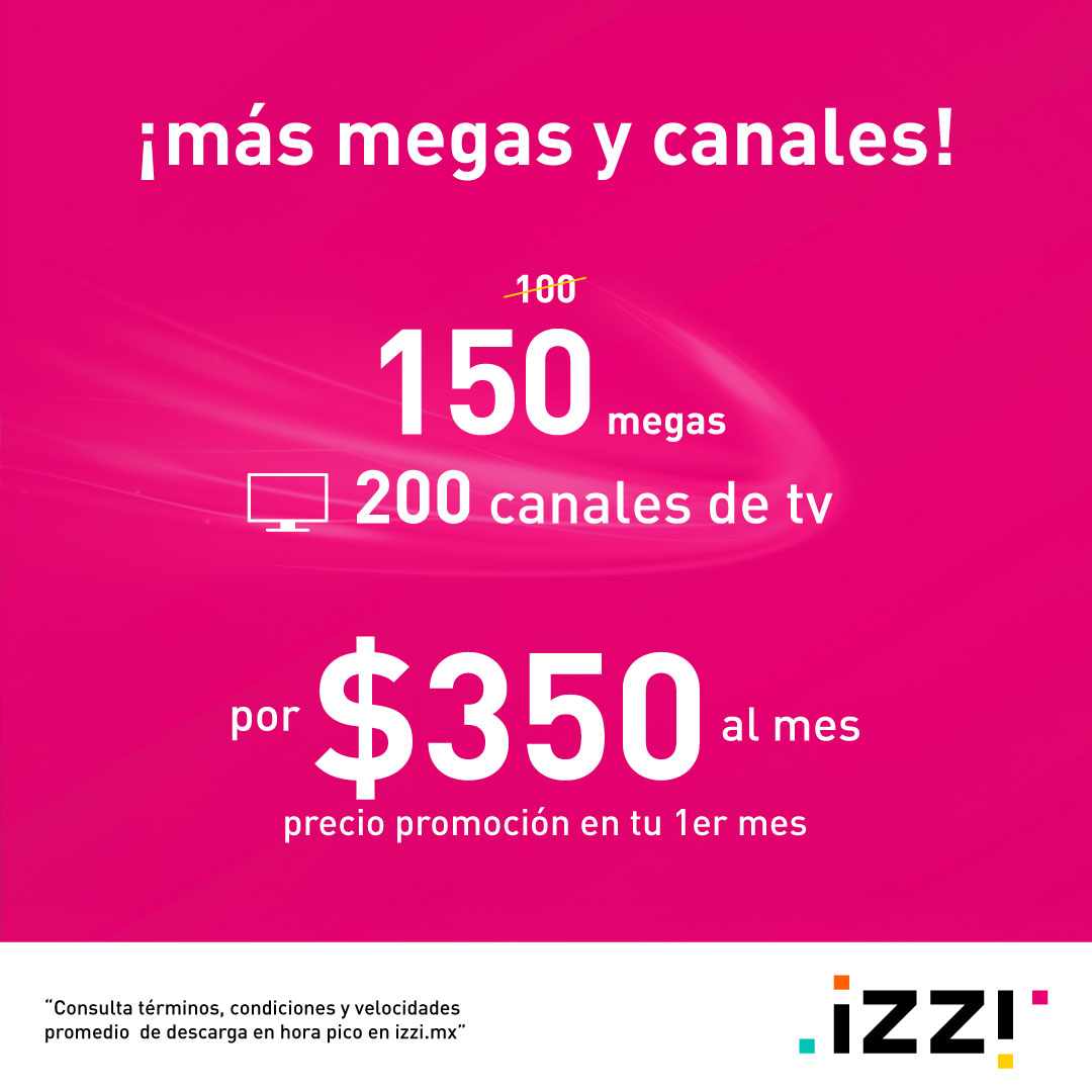 Internet y TV izzi  Facebook ad
