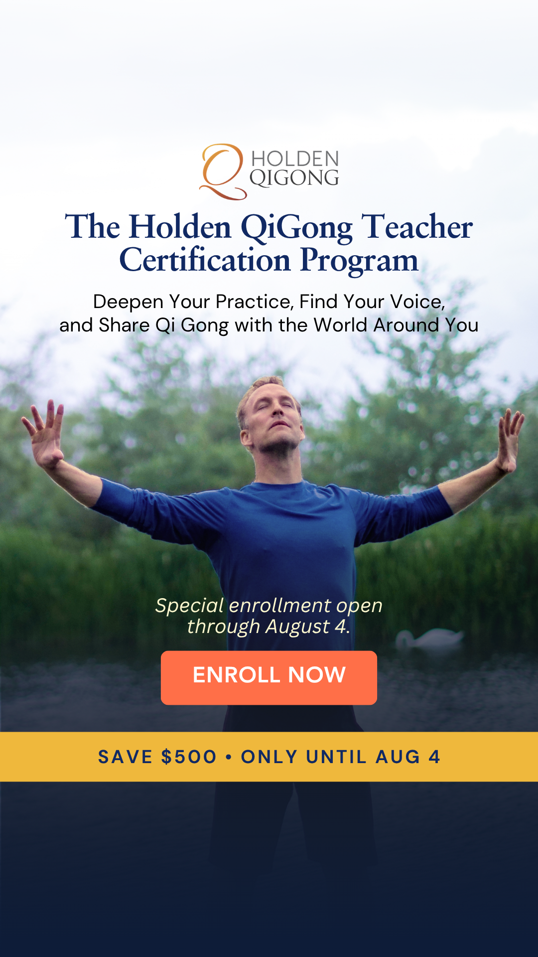 Holden QiGong Facebook ad from Jul 31, 2026