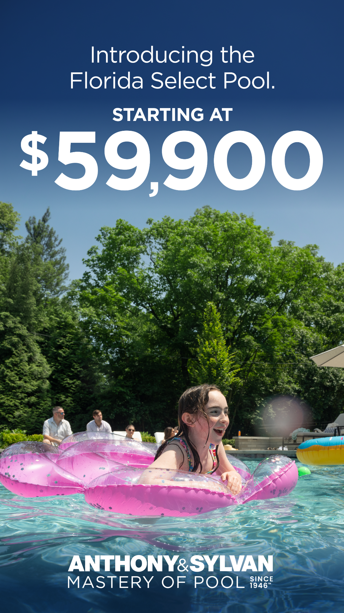 Anthony & Sylvan Pools Facebook ad