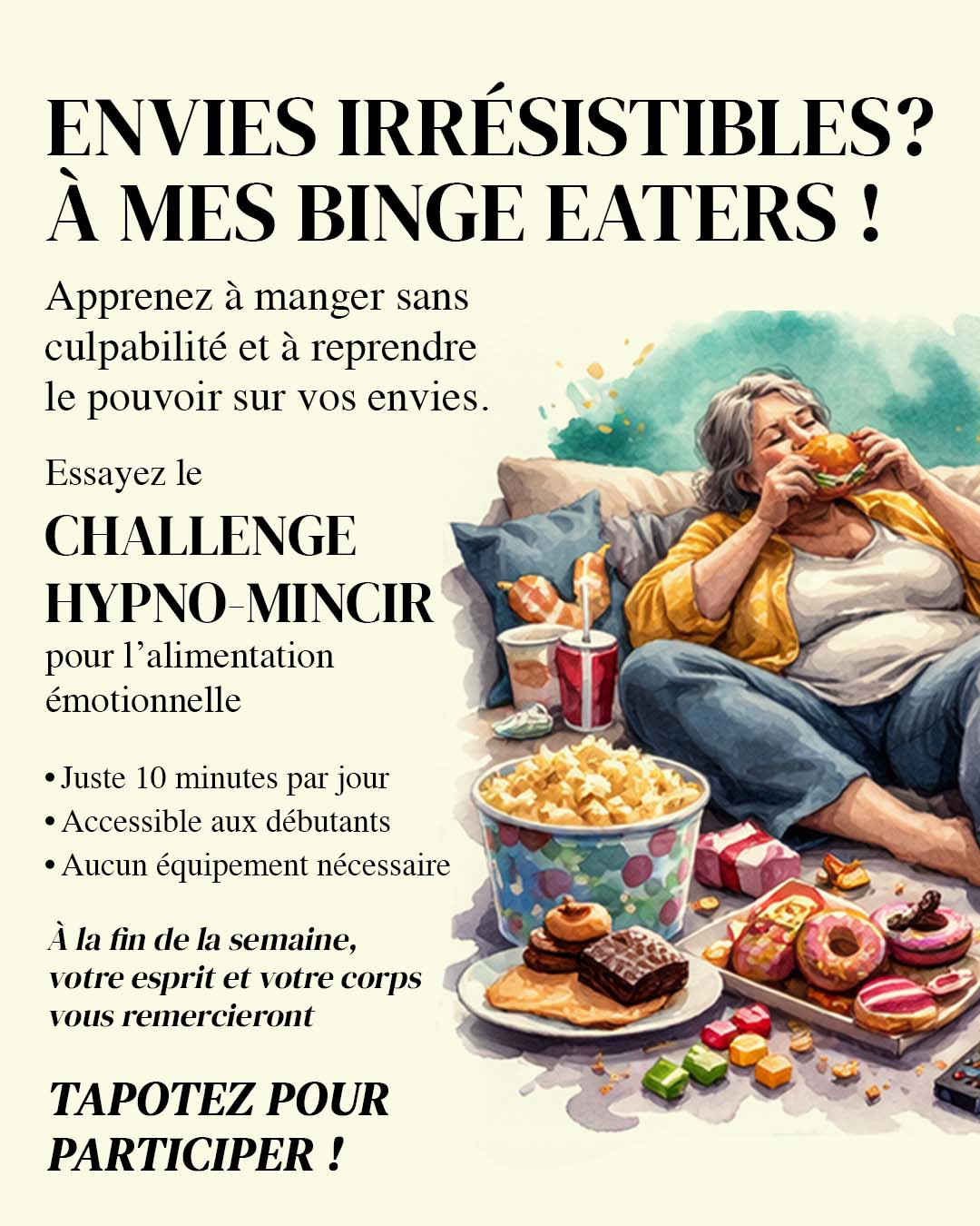 Hypnozio: power of hypnotherapy Facebook ad