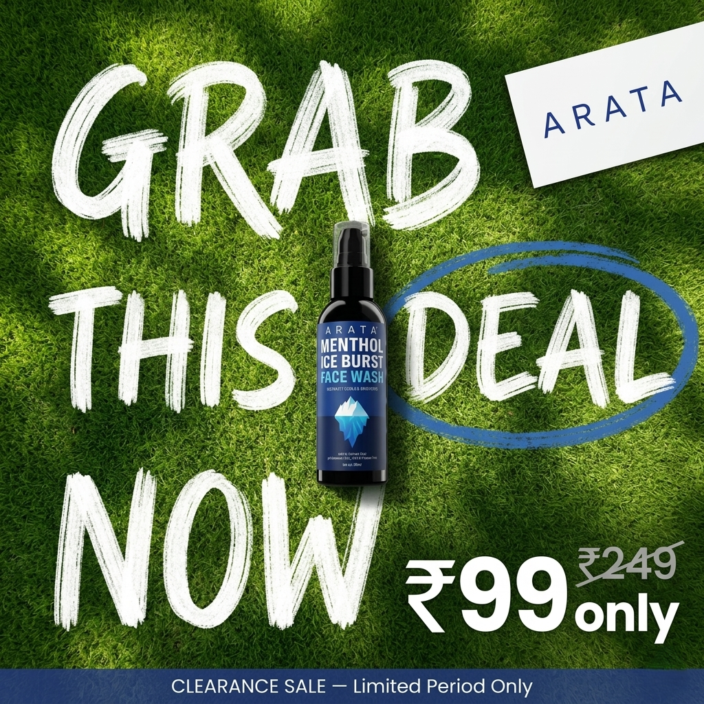 Arata Clearance Sale Facebook ad: Clearance Sale Live
