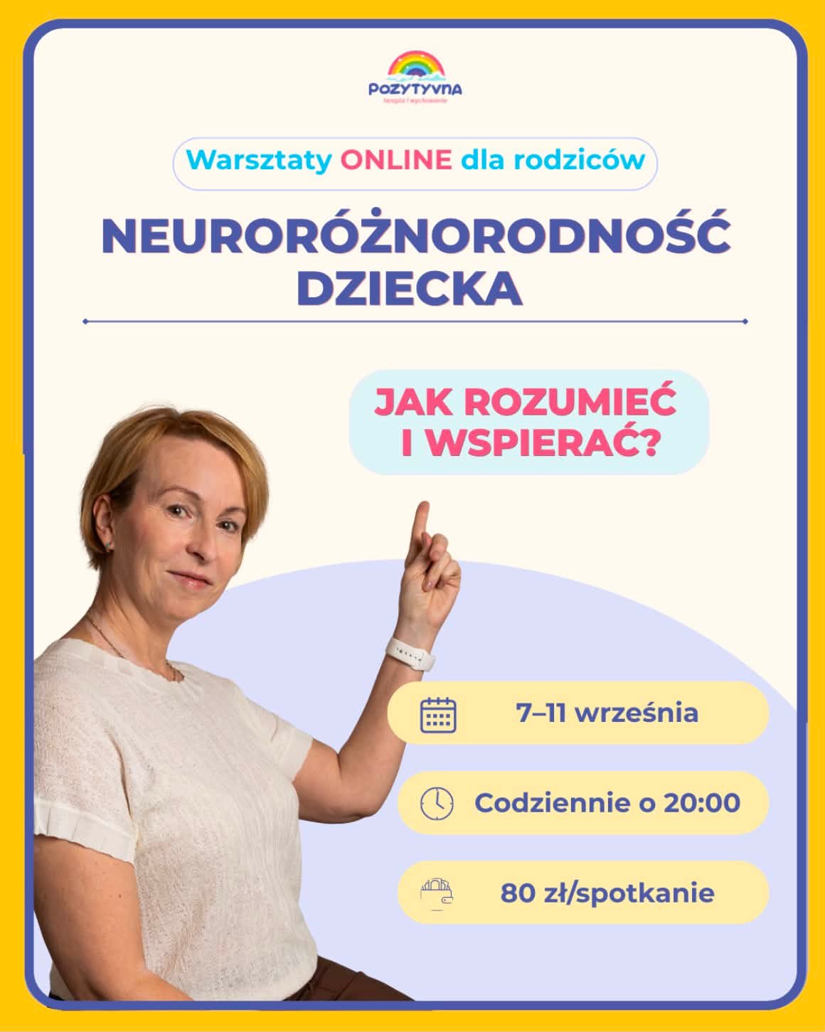 Adrianna Mycka Sobieraj - Pozytyvna terapia i wychowanie Facebook ad: Pozwól sobie pomóc!