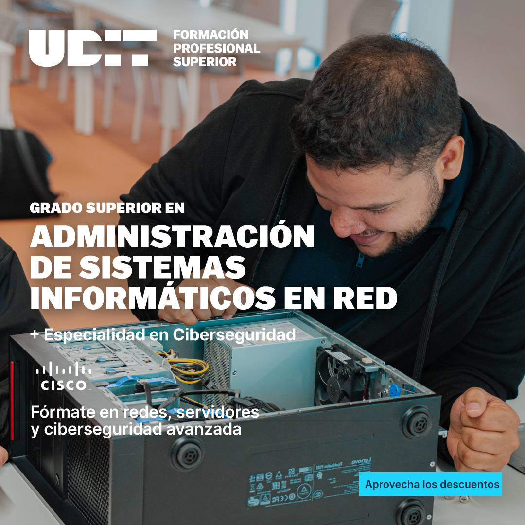 UDIT Formación Profesional Facebook ad