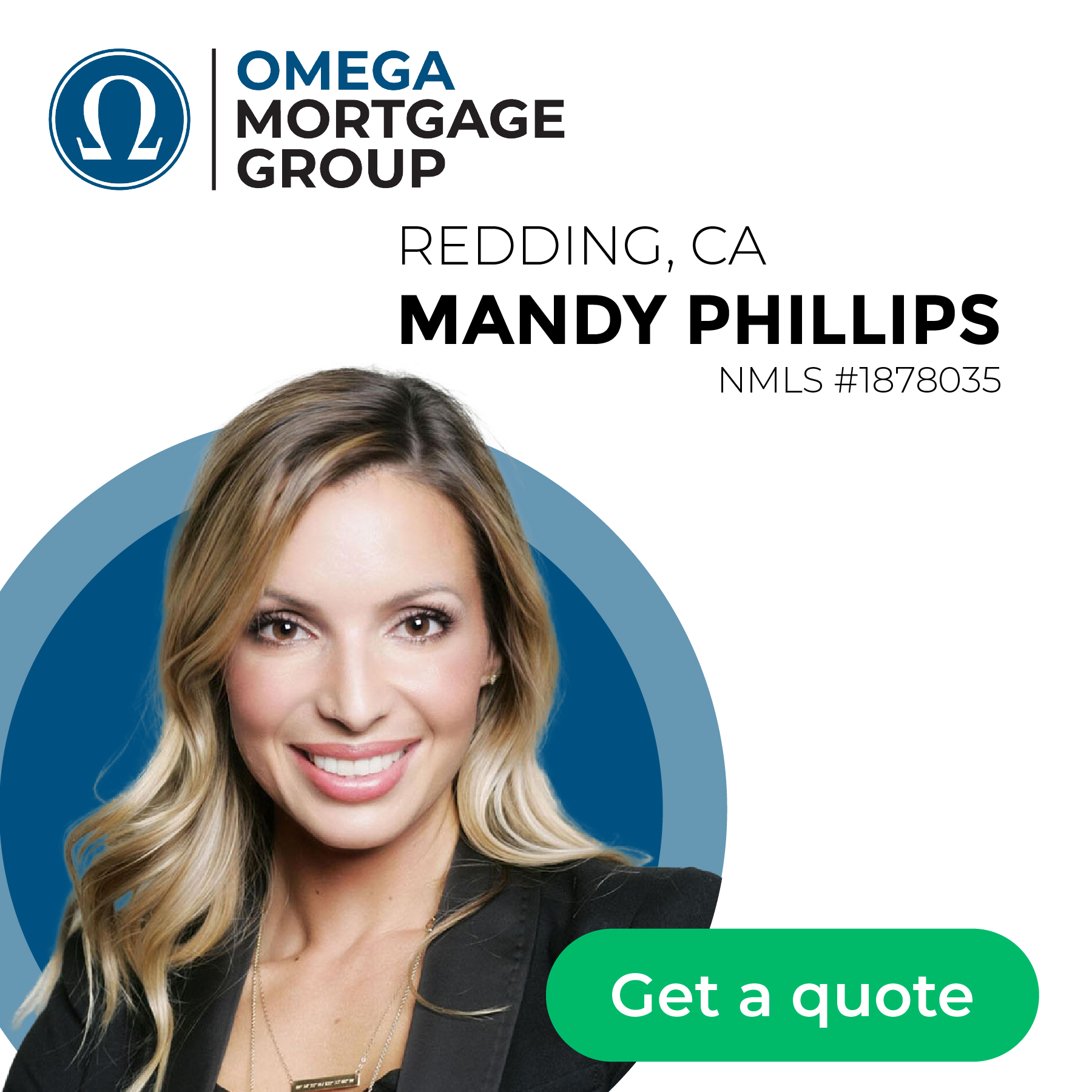 Omega Mortgage Group Facebook ad