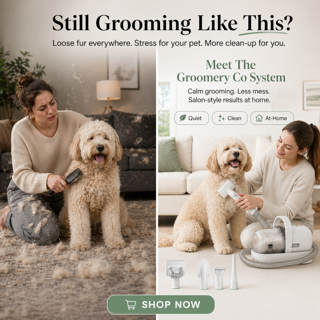 The Groomery Co Facebook ad: Still Grooming Like This?