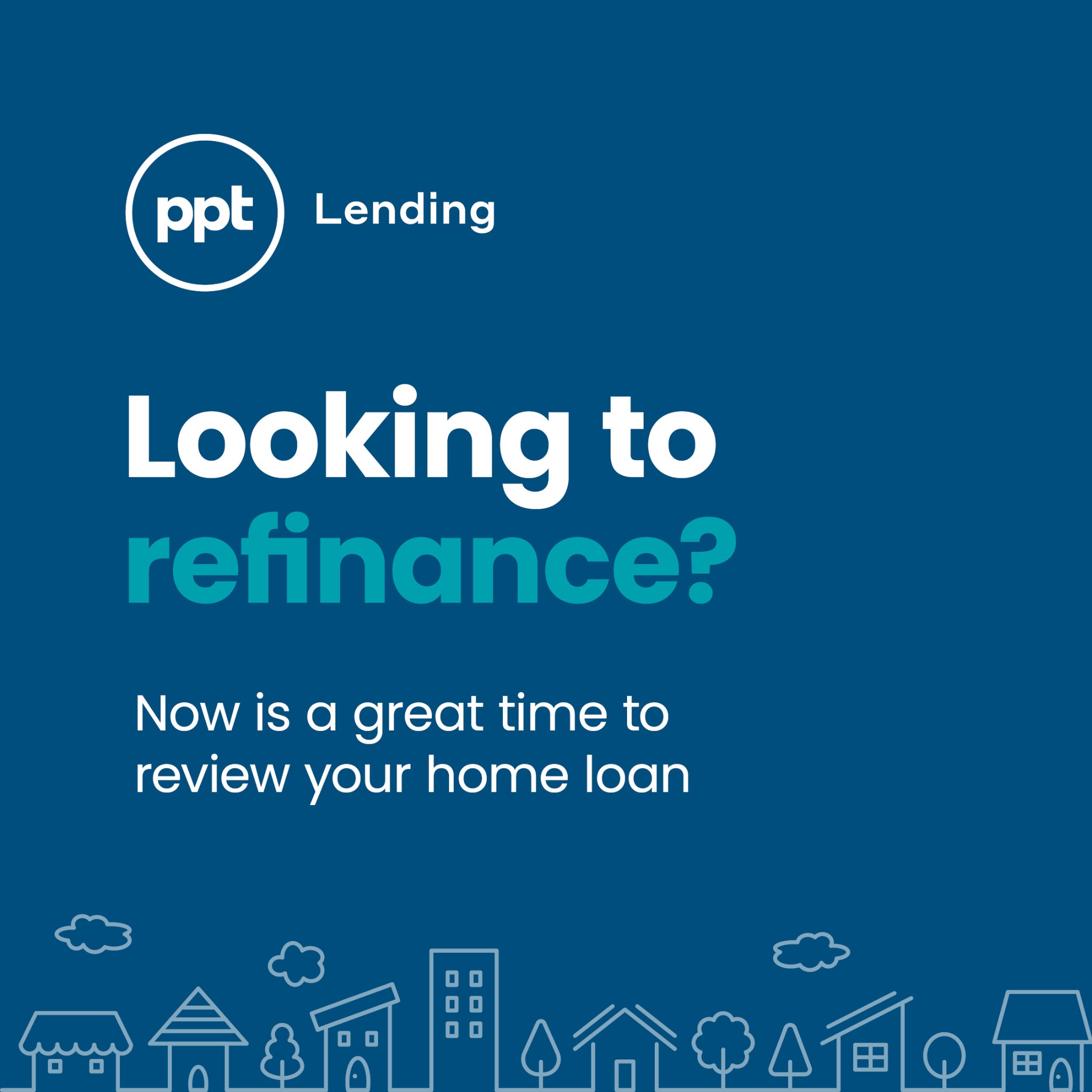 PPT Lending Facebook ad: Looking to refinance your home?
