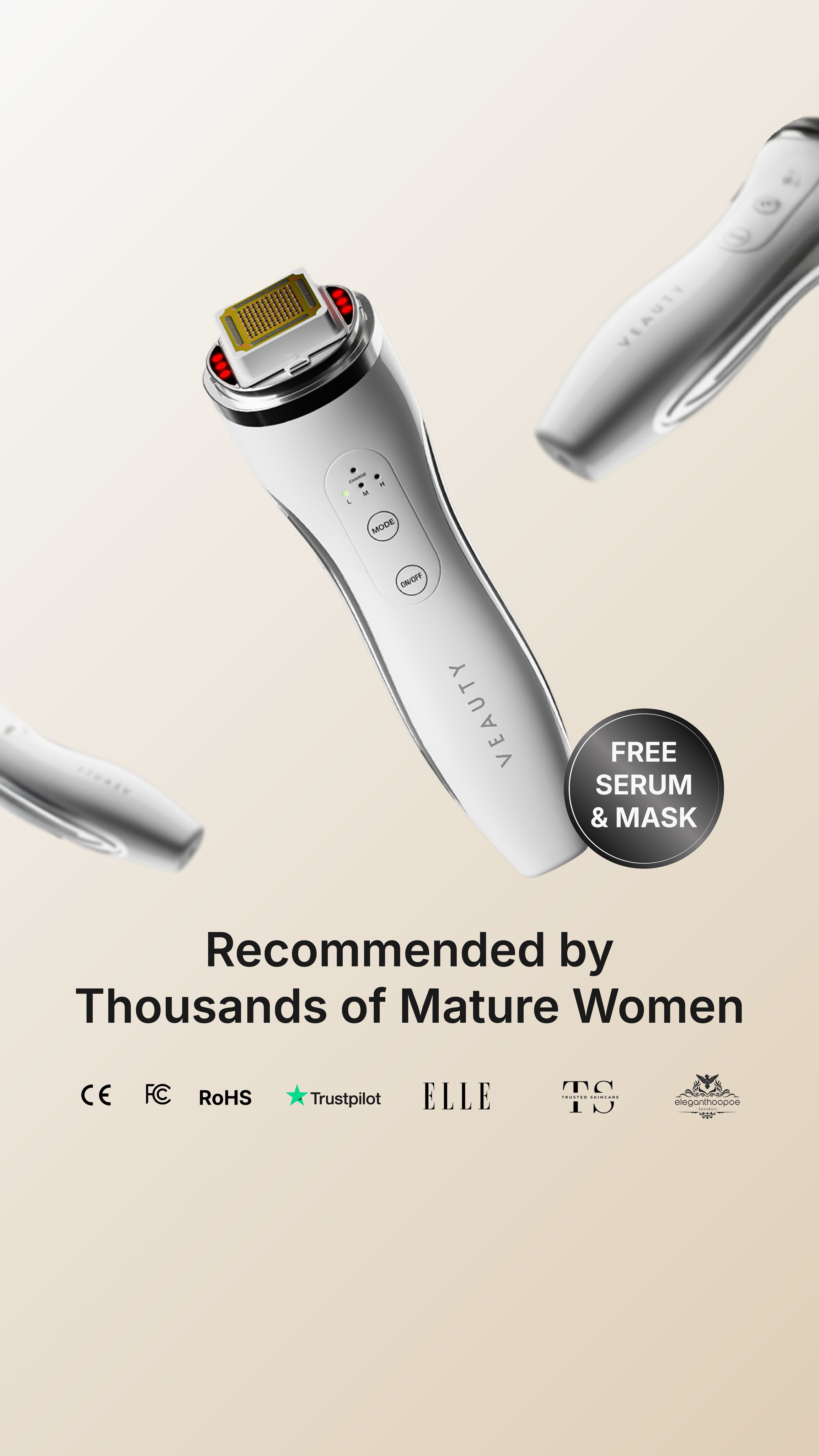 Veauty Facebook ad