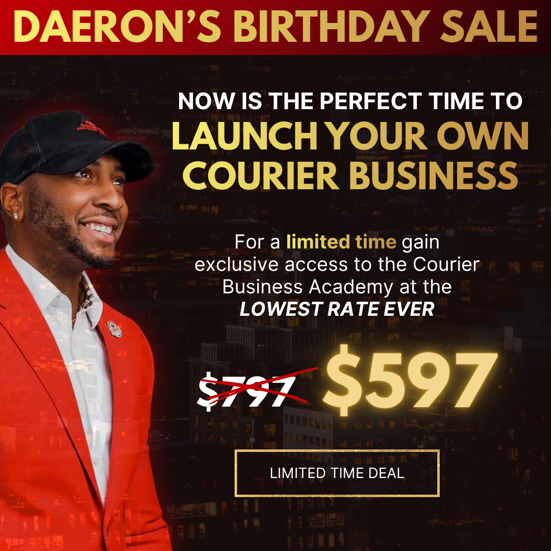 Courier Business Academy - Delivery Business Facebook ad